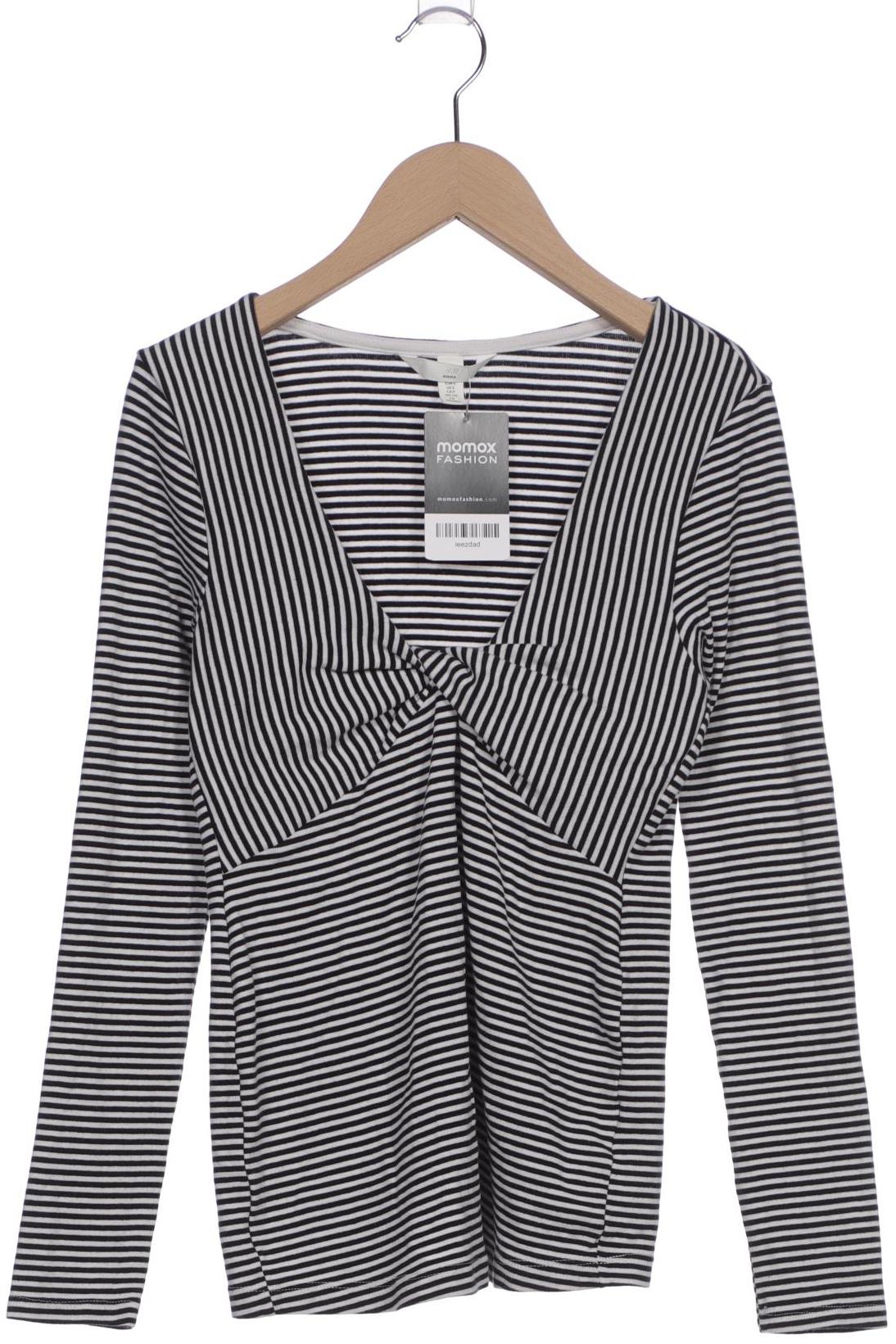 

H&M Mama Damen Langarmshirt, schwarz, Gr. 36