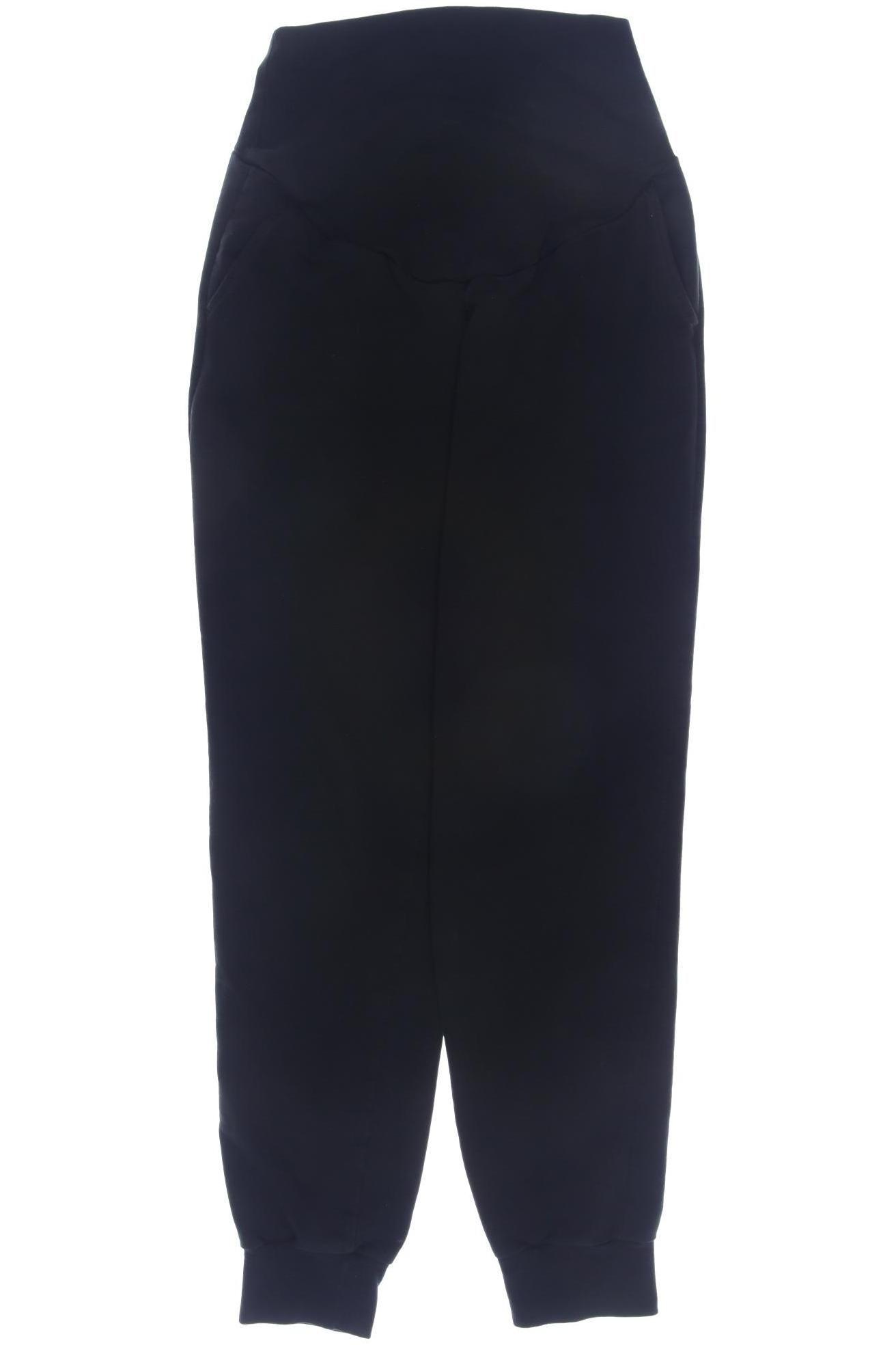 

H&M Mama Damen Stoffhose, schwarz, Gr. 0