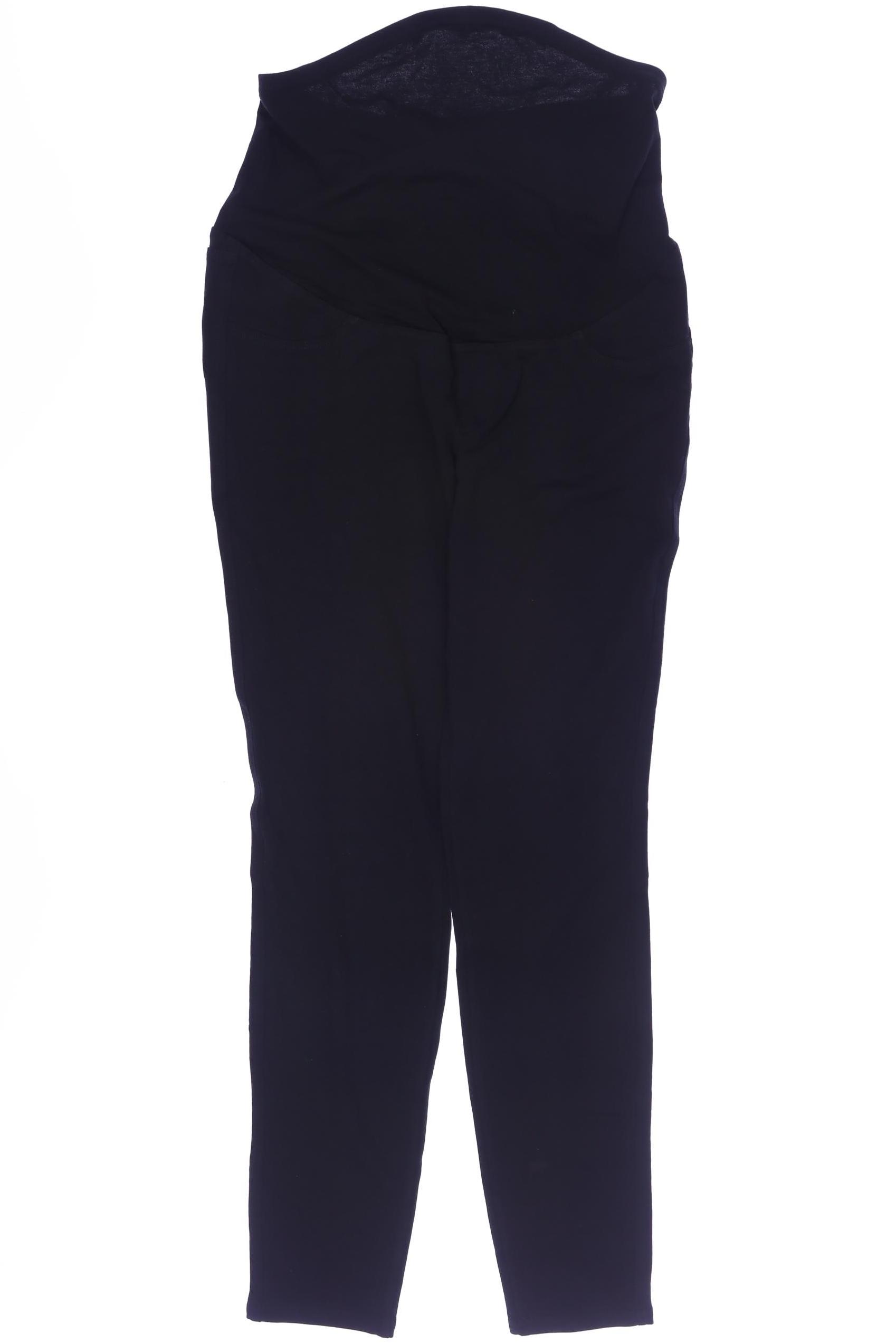 

H&M Mama Damen Stoffhose, schwarz, Gr. 0
