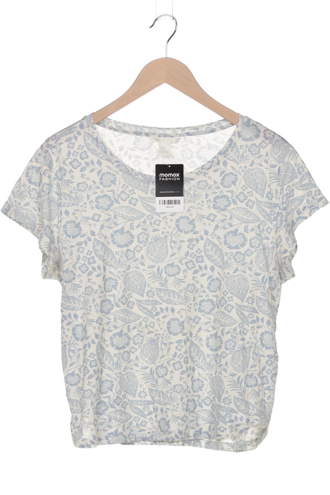 

H&M Mama Damen T-Shirt, cremeweiß, Gr. 38