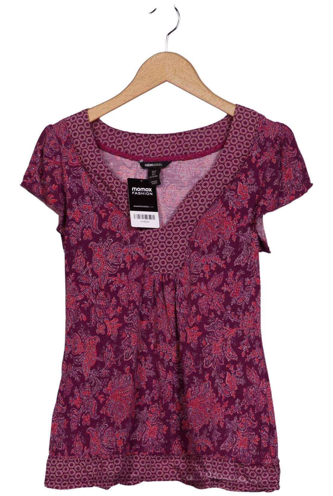 

H&M Mama Damen T-Shirt, flieder, Gr. 36