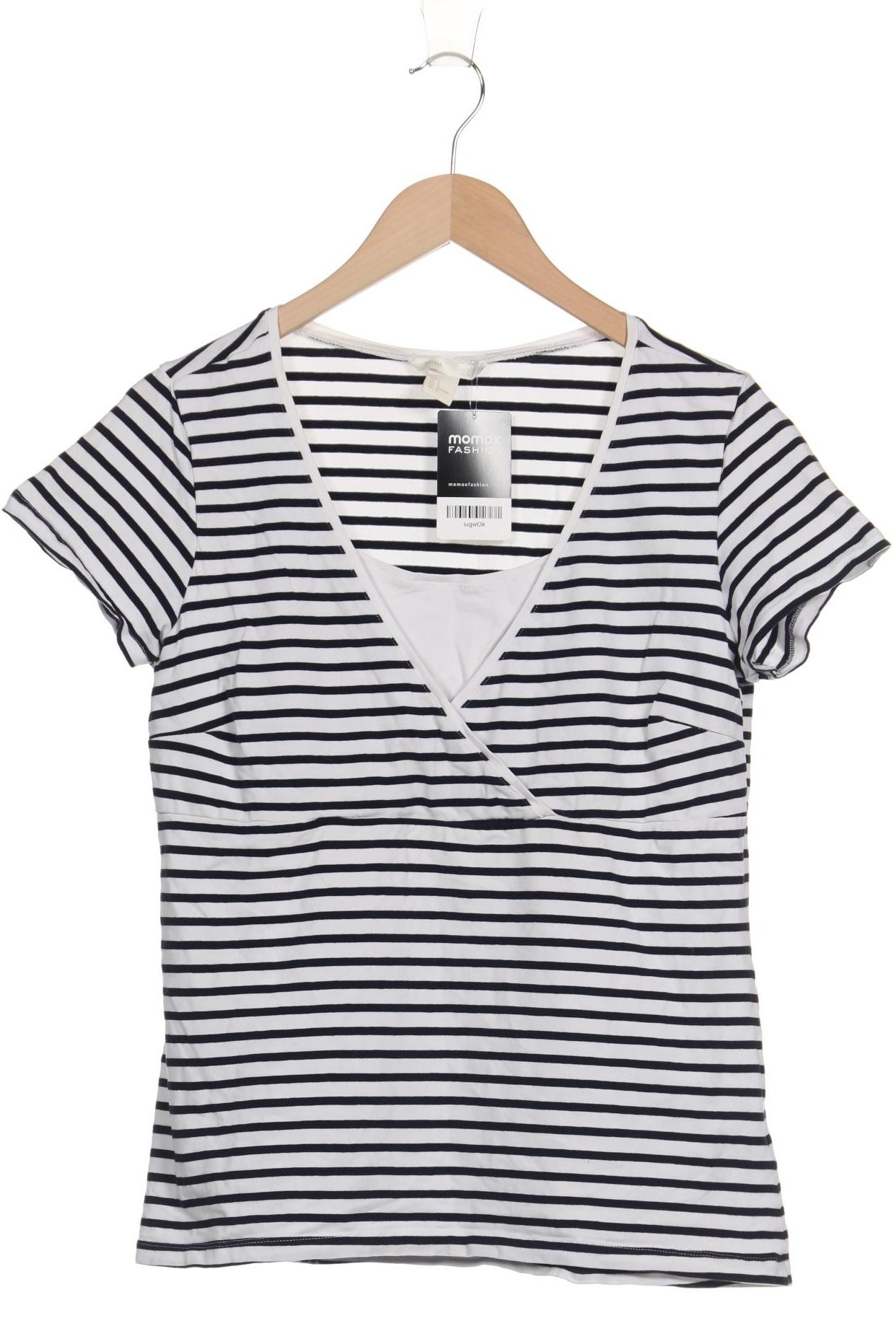 

H&M Mama Damen T-Shirt, weiß, Gr. 42