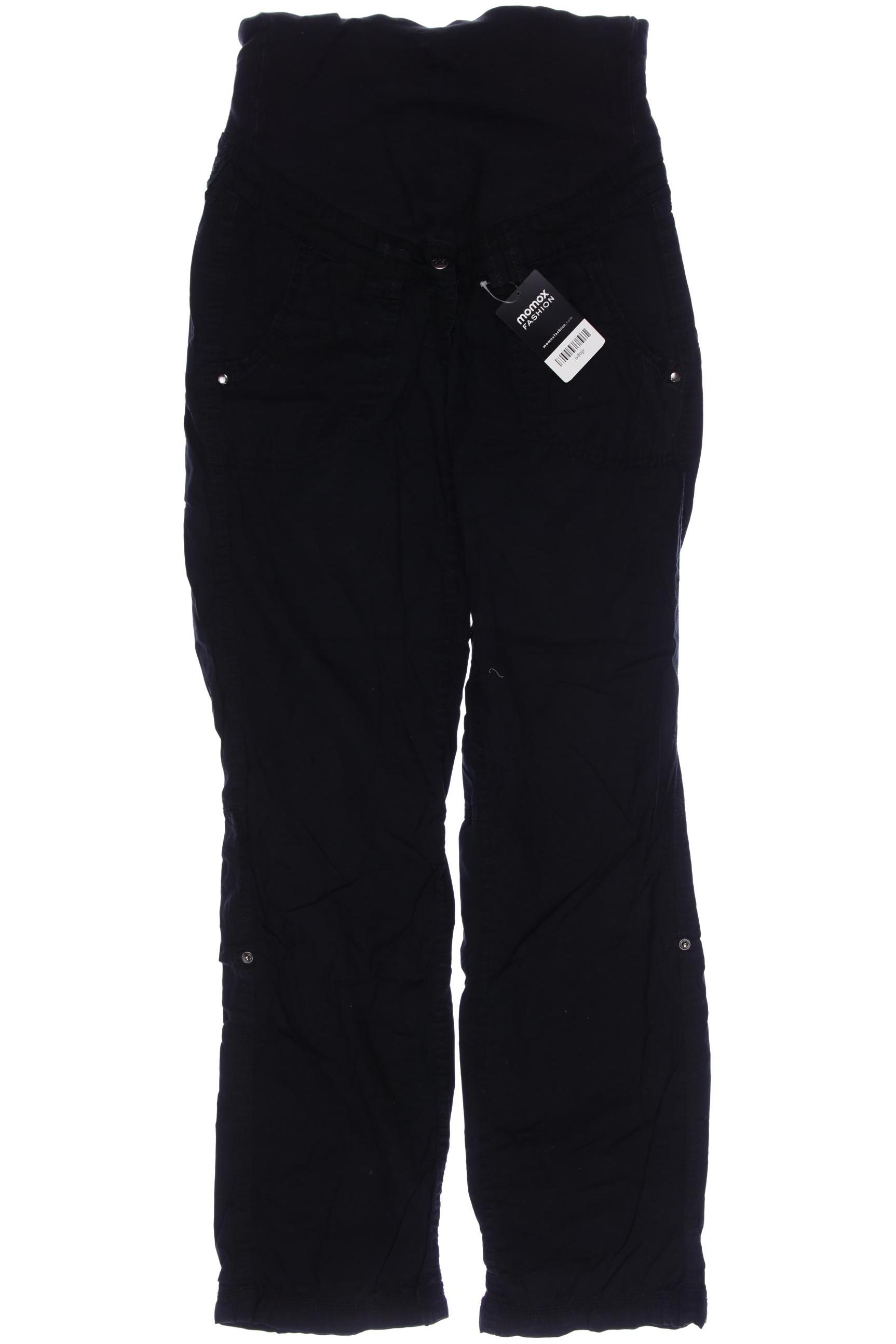 

H&M Mama Damen Stoffhose, schwarz, Gr. 38