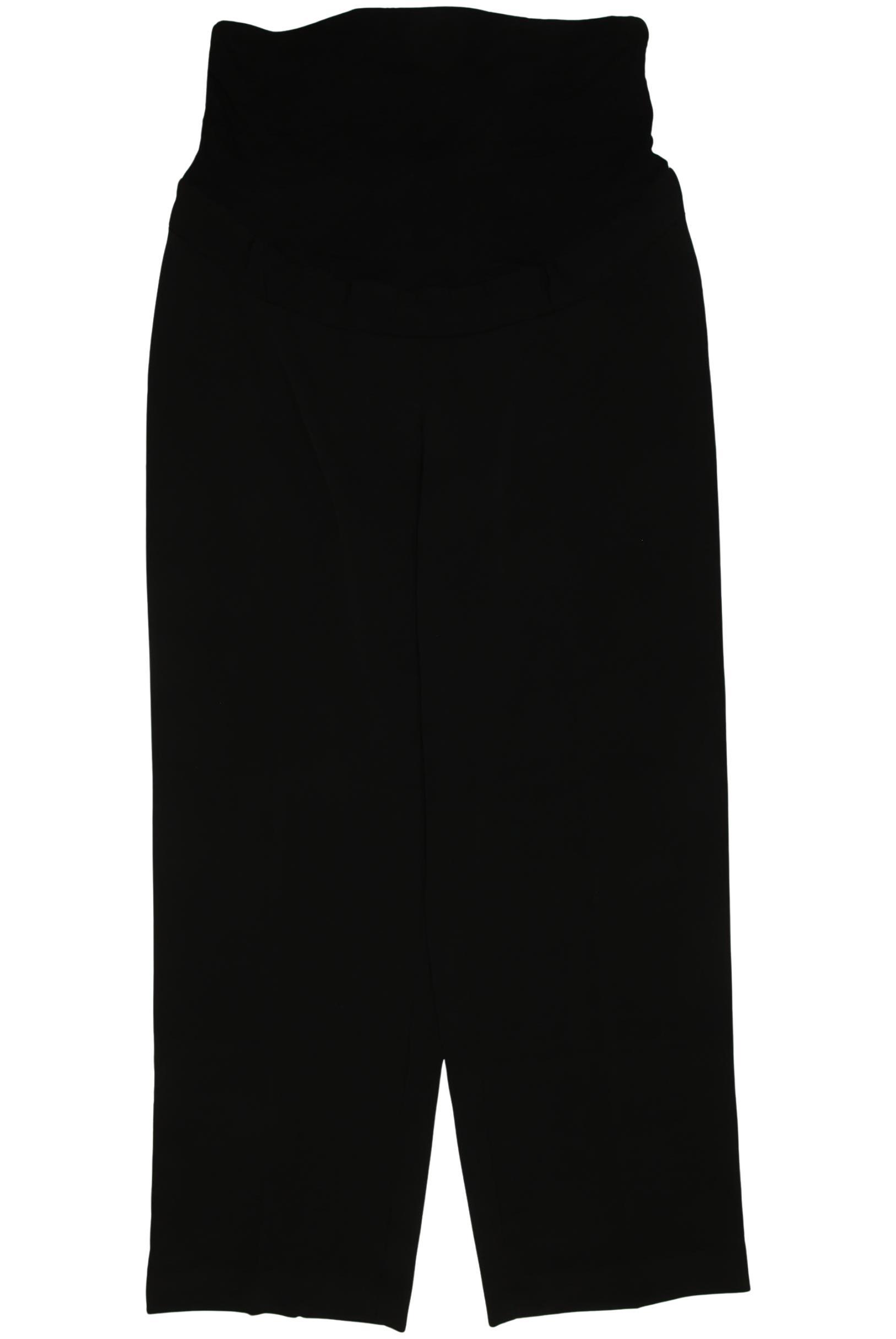 

H&M Mama Damen Stoffhose, schwarz, Gr. 0