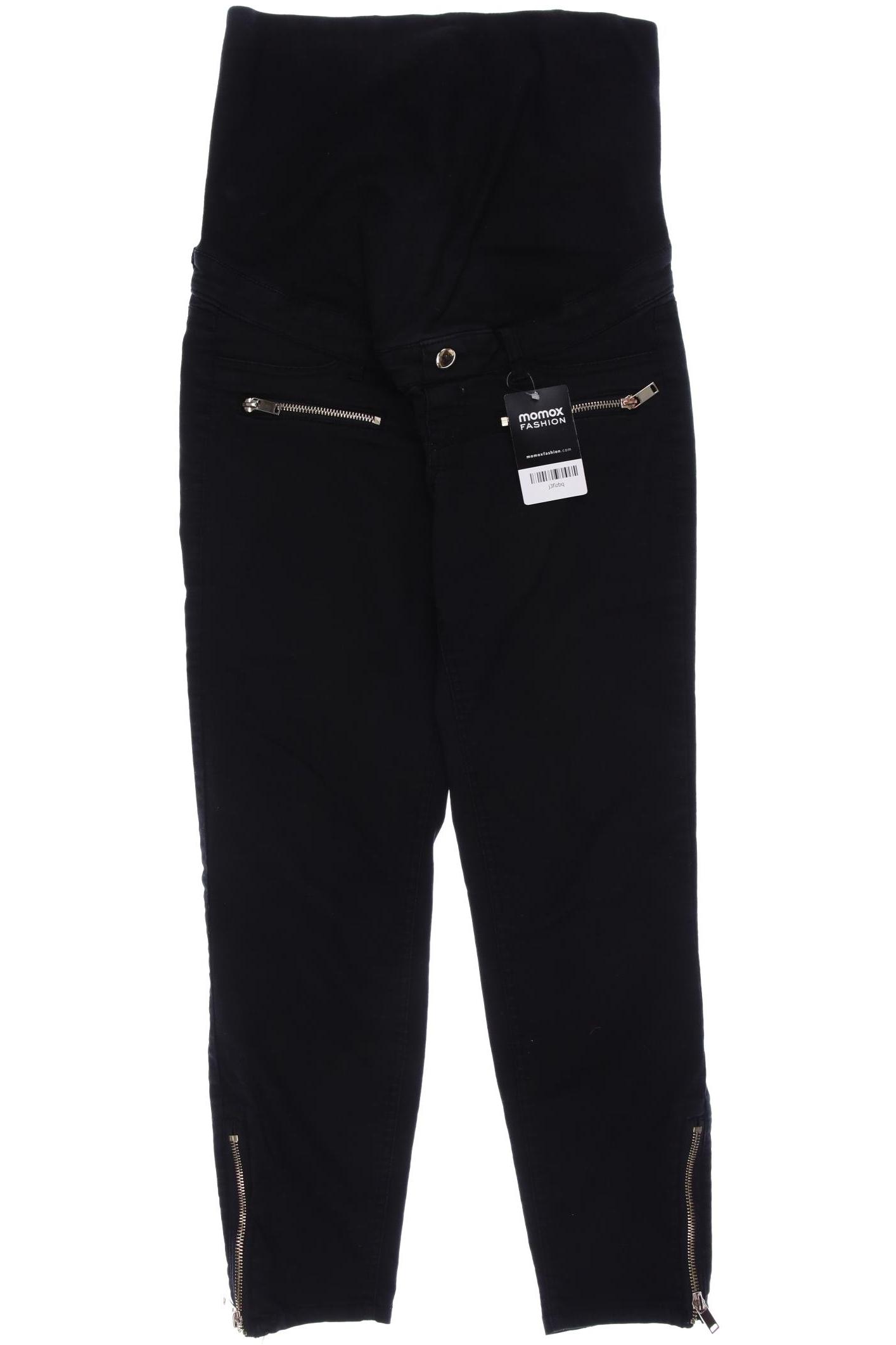 

H&M Mama Damen Jeans, schwarz, Gr. 38