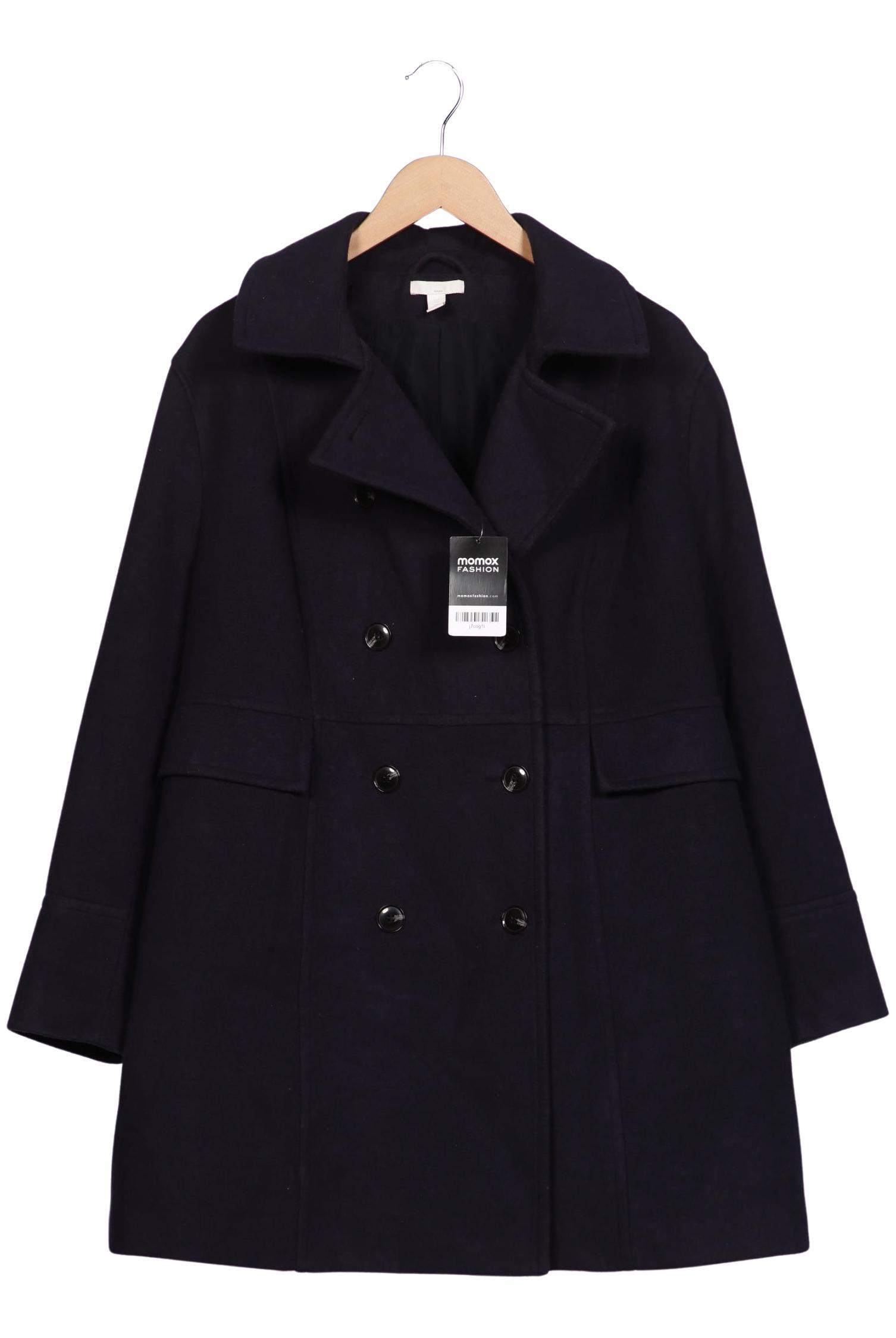 

H&M Mama Damen Mantel, marineblau, Gr. 46