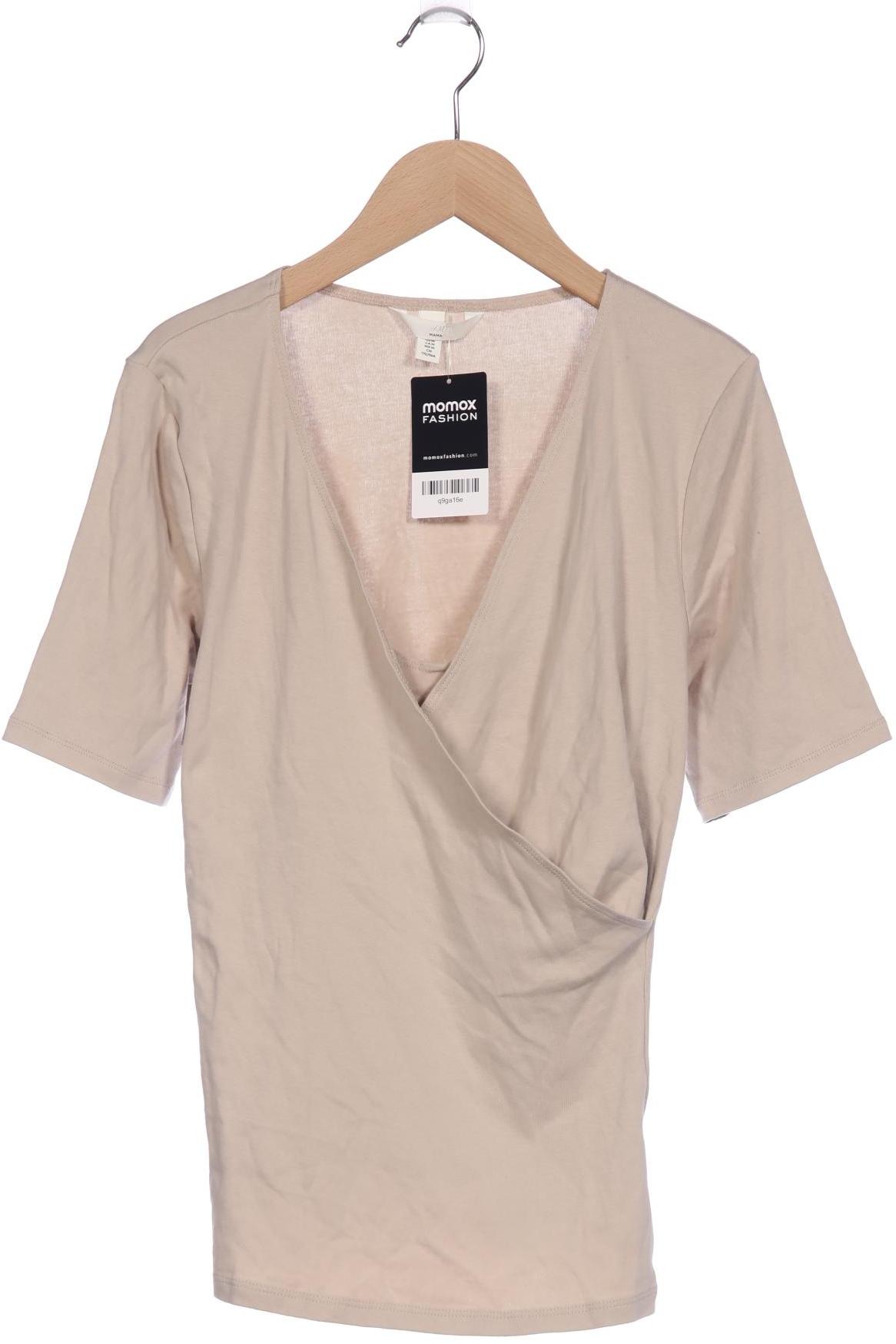 

H&M Mama Damen T-Shirt, beige, Gr. 38