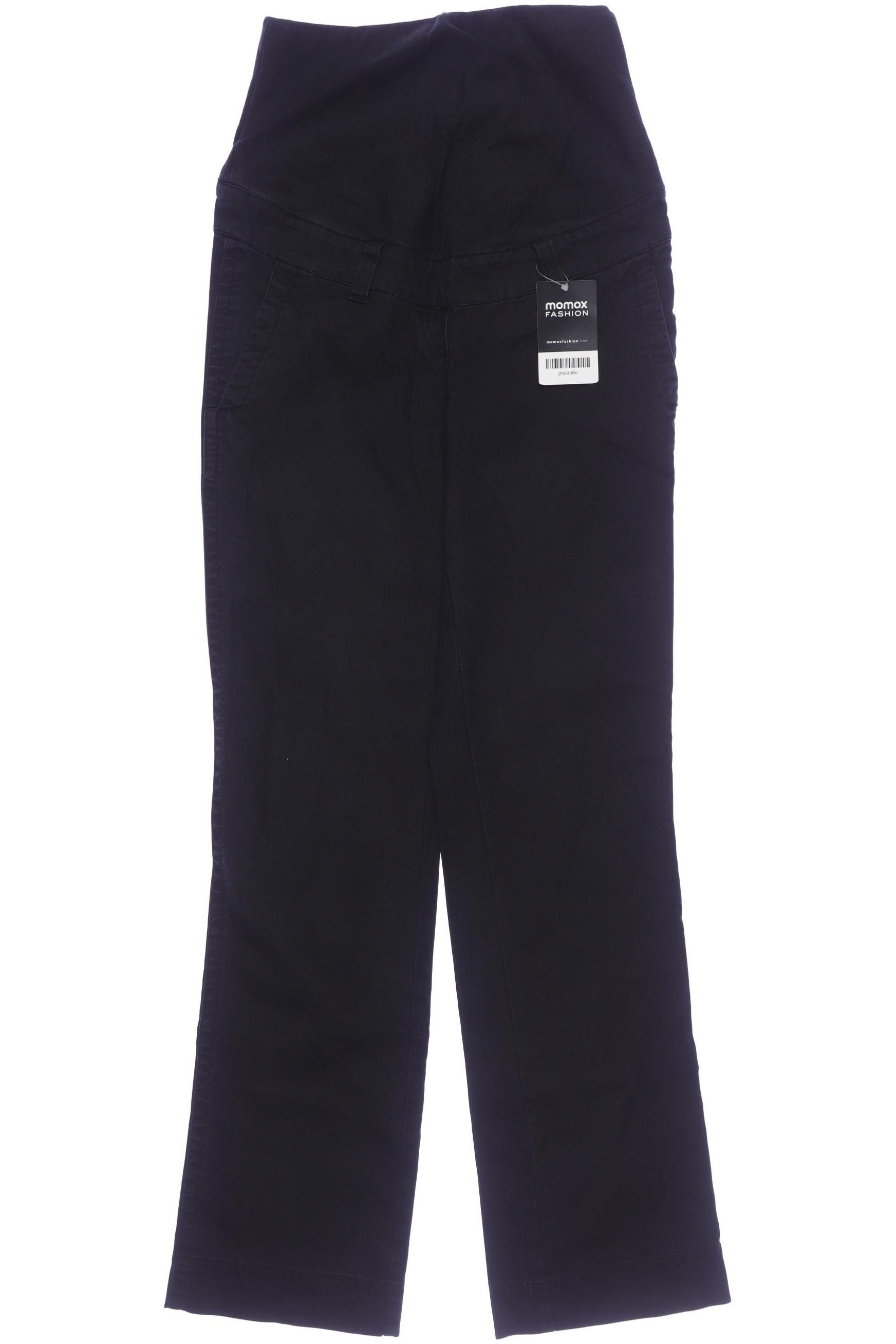 

H&M Mama Damen Stoffhose, schwarz, Gr. 0