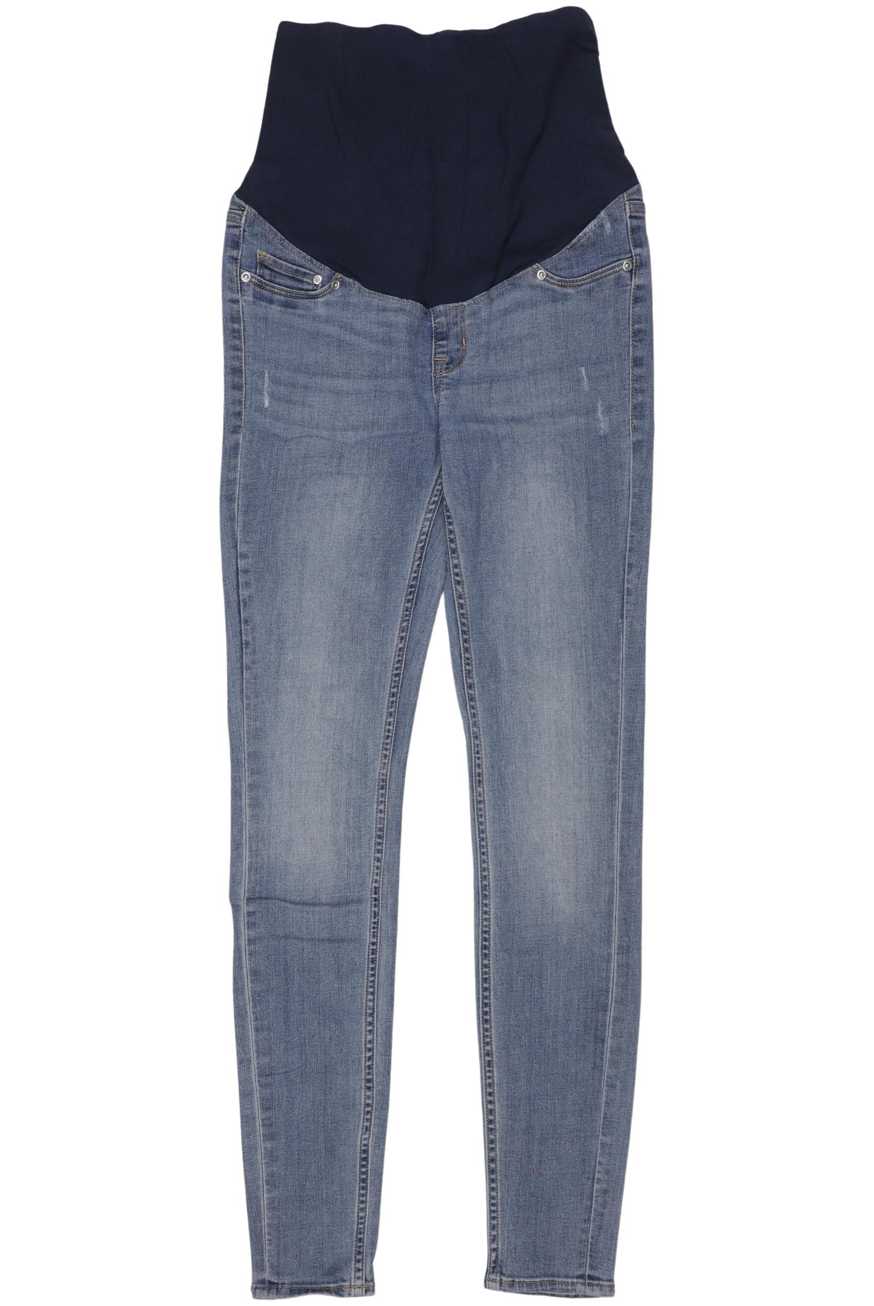 

H&M Mama Damen Jeans, hellblau, Gr. 0