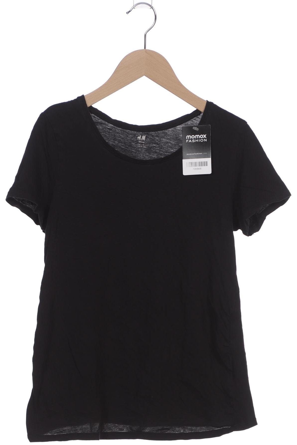 

H&M Mama Damen T-Shirt, schwarz, Gr. 36