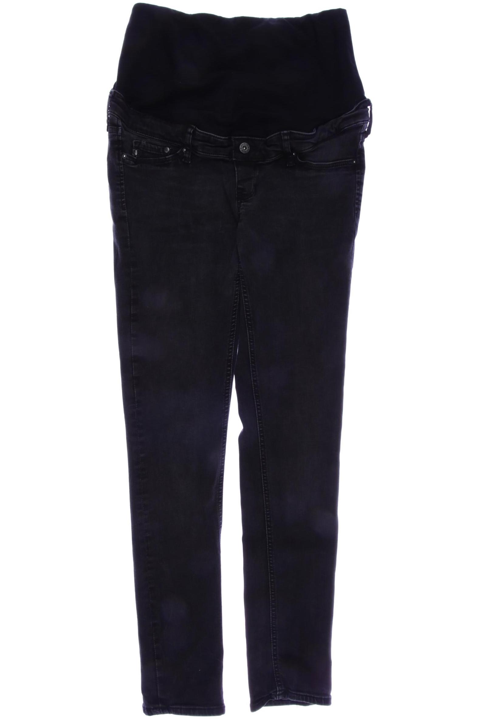 

H&M Mama Damen Jeans, schwarz, Gr. 42