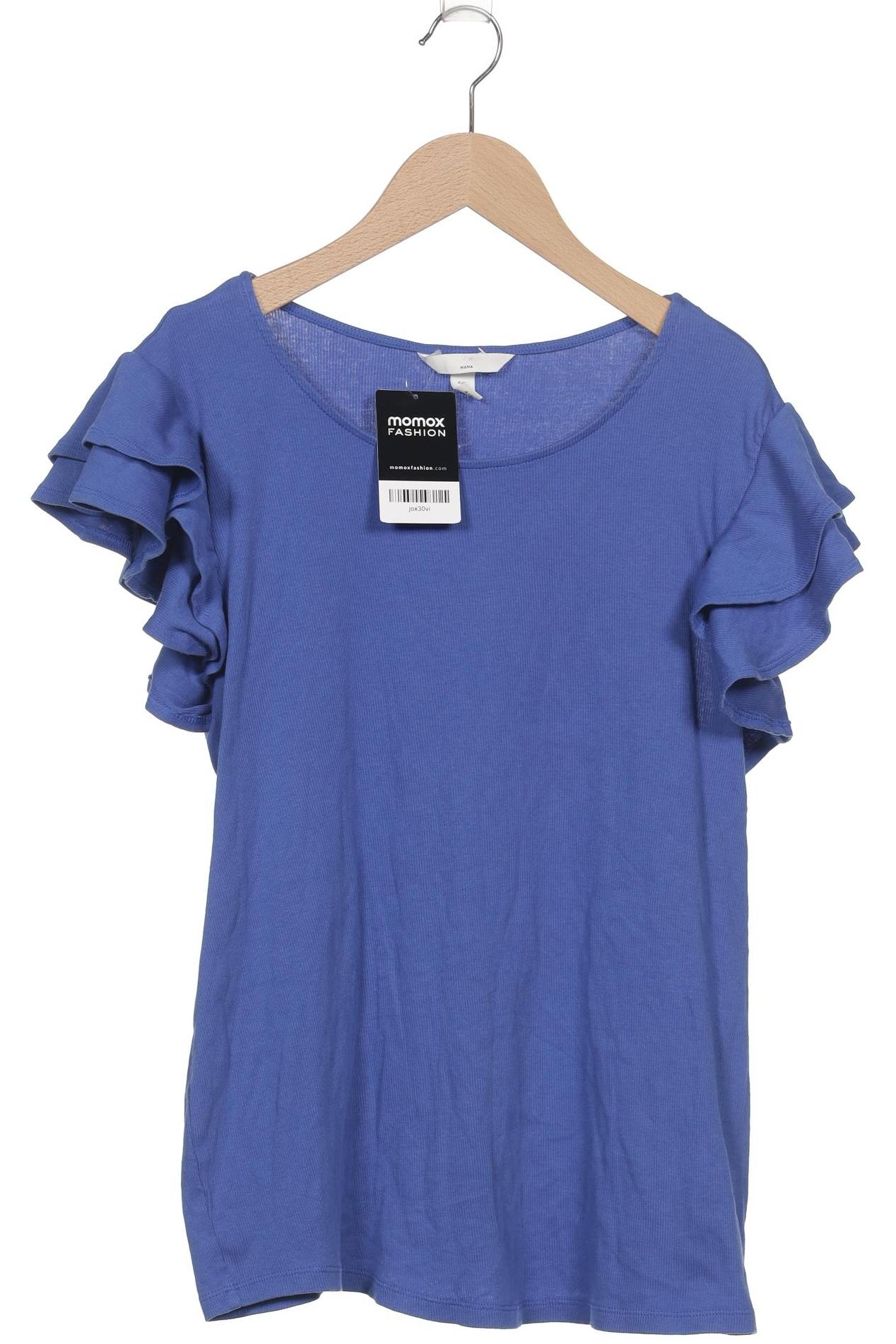 

H&M Mama Damen T-Shirt, blau, Gr. 42