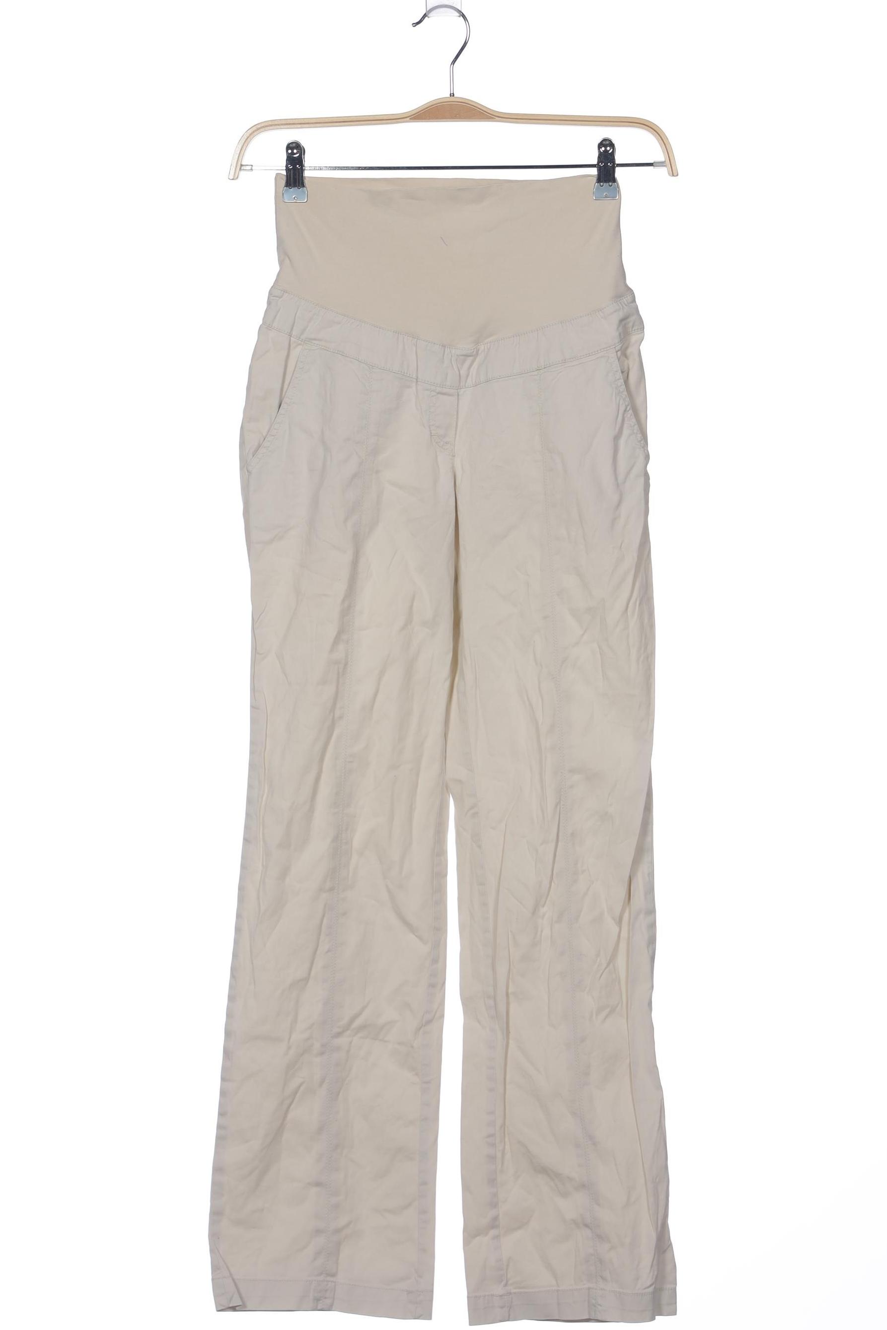 

H&M Mama Damen Stoffhose, cremeweiß, Gr. 0