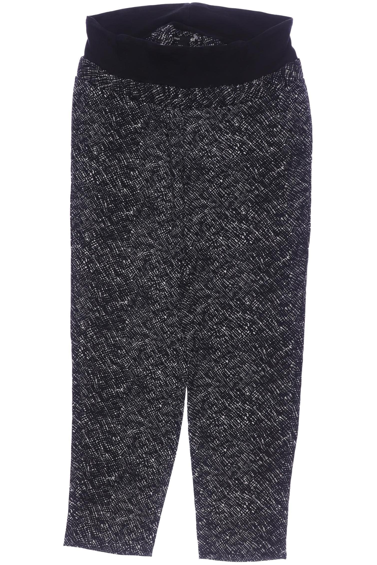 

H&M Mama Damen Stoffhose, schwarz, Gr. 38