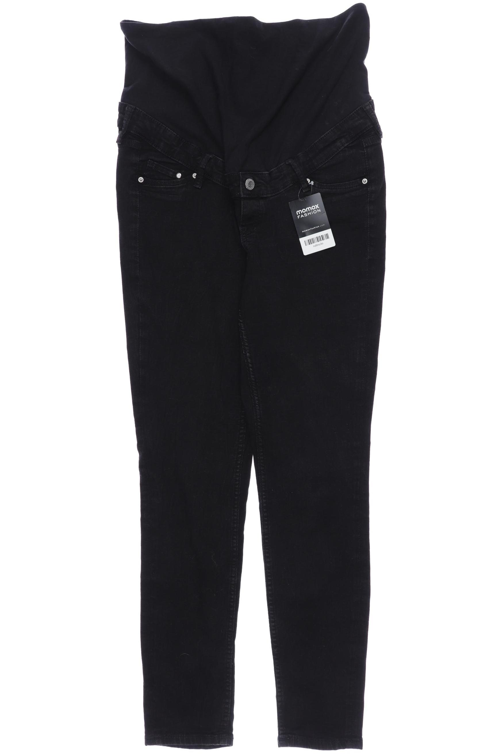 

H&M Mama Damen Jeans, schwarz, Gr. 0