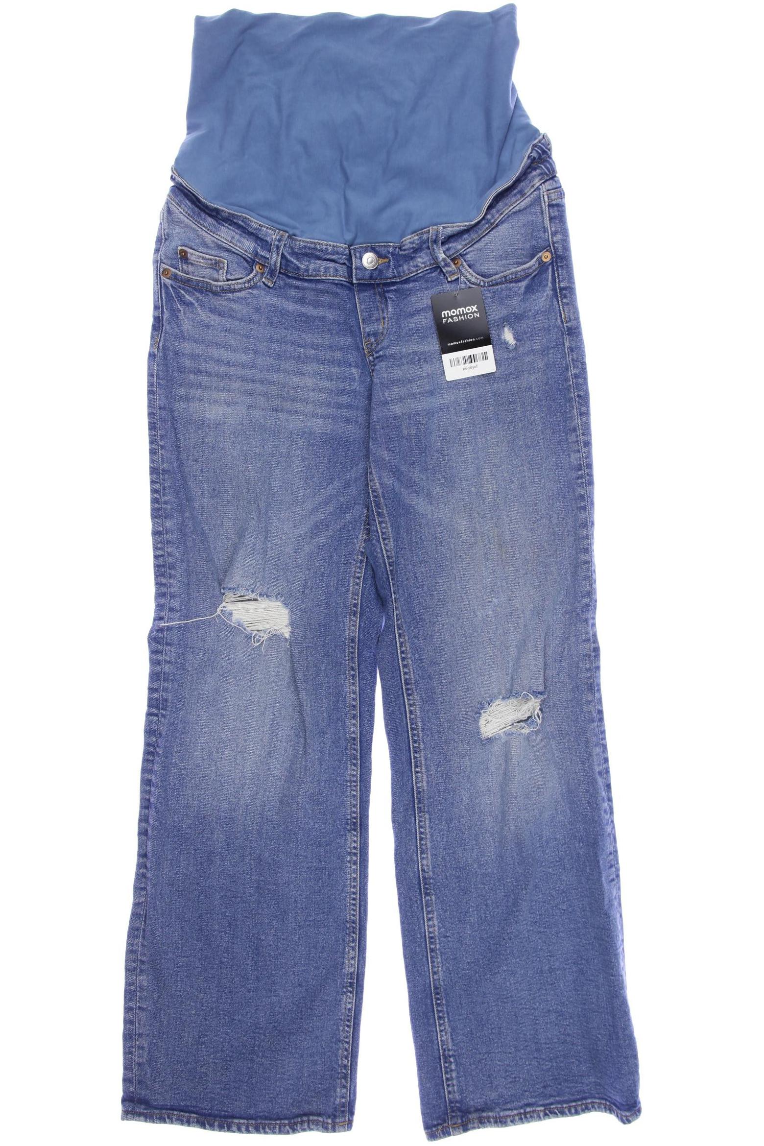 

H&M Mama Damen Jeans, blau, Gr. 0