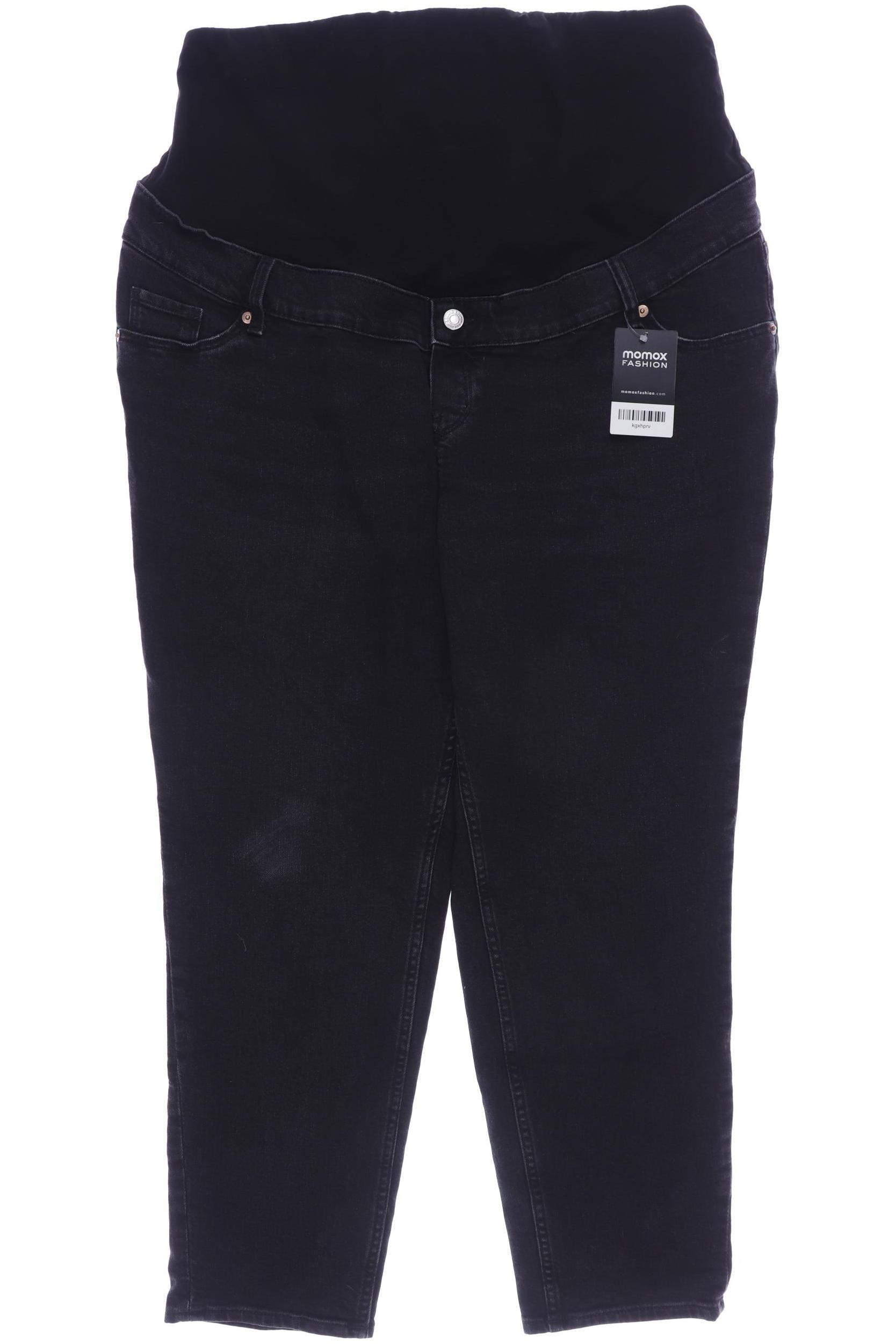 

H&M Mama Damen Jeans, schwarz