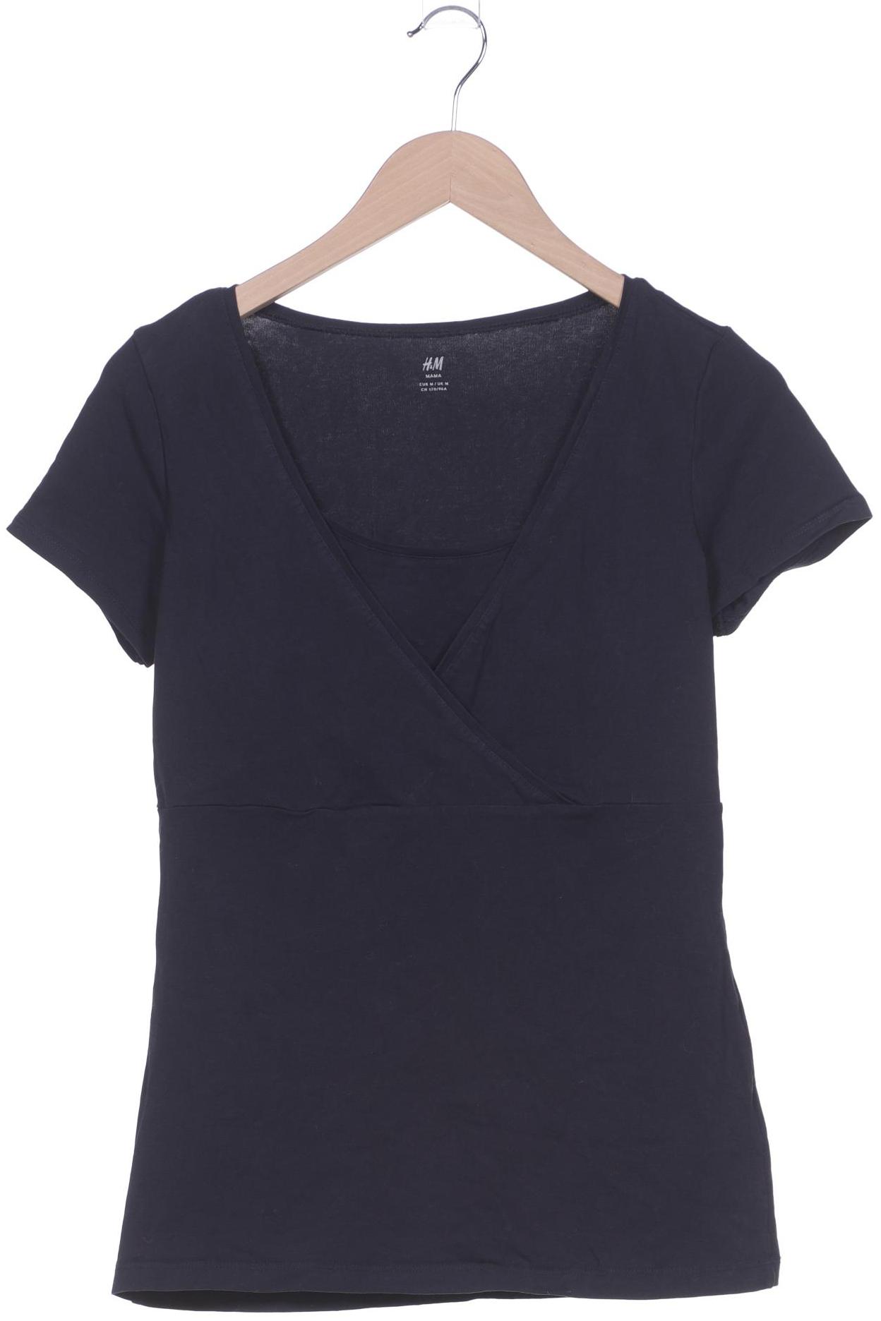 

H&M Mama Damen T-Shirt, marineblau, Gr. 38