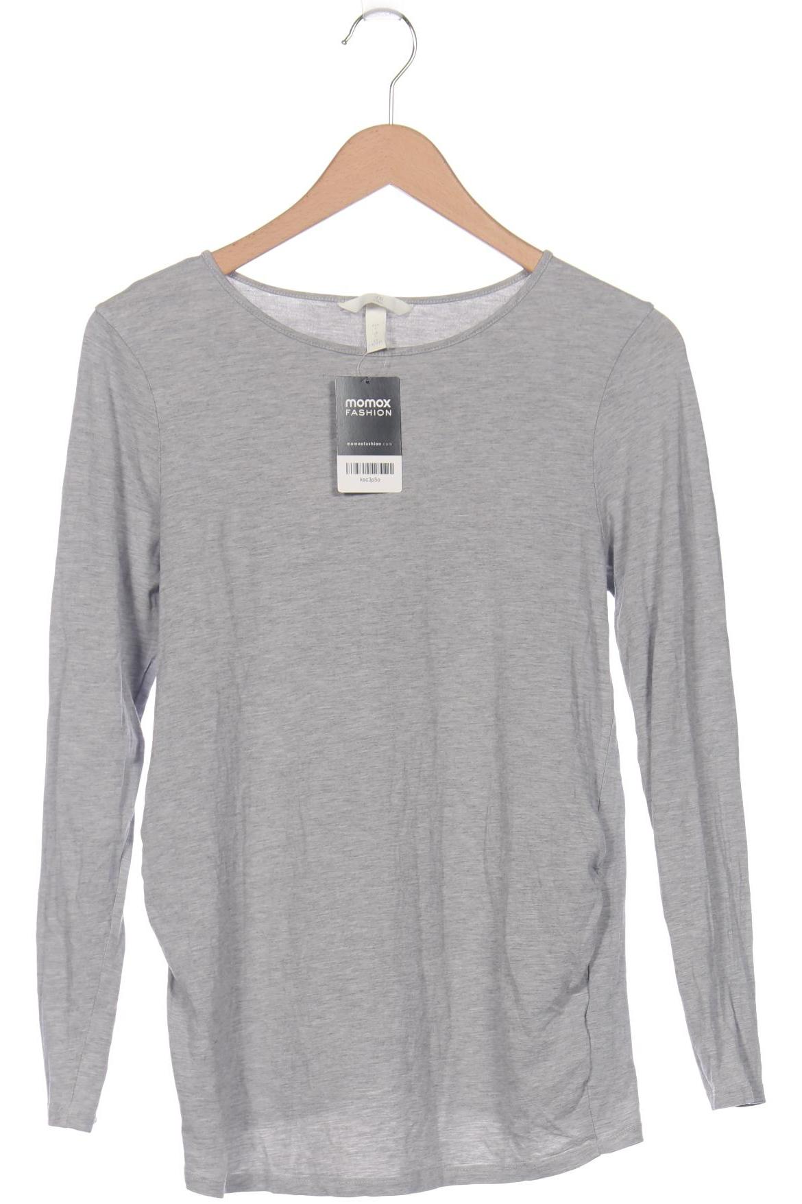

H&M Mama Damen Langarmshirt, grau, Gr. 42