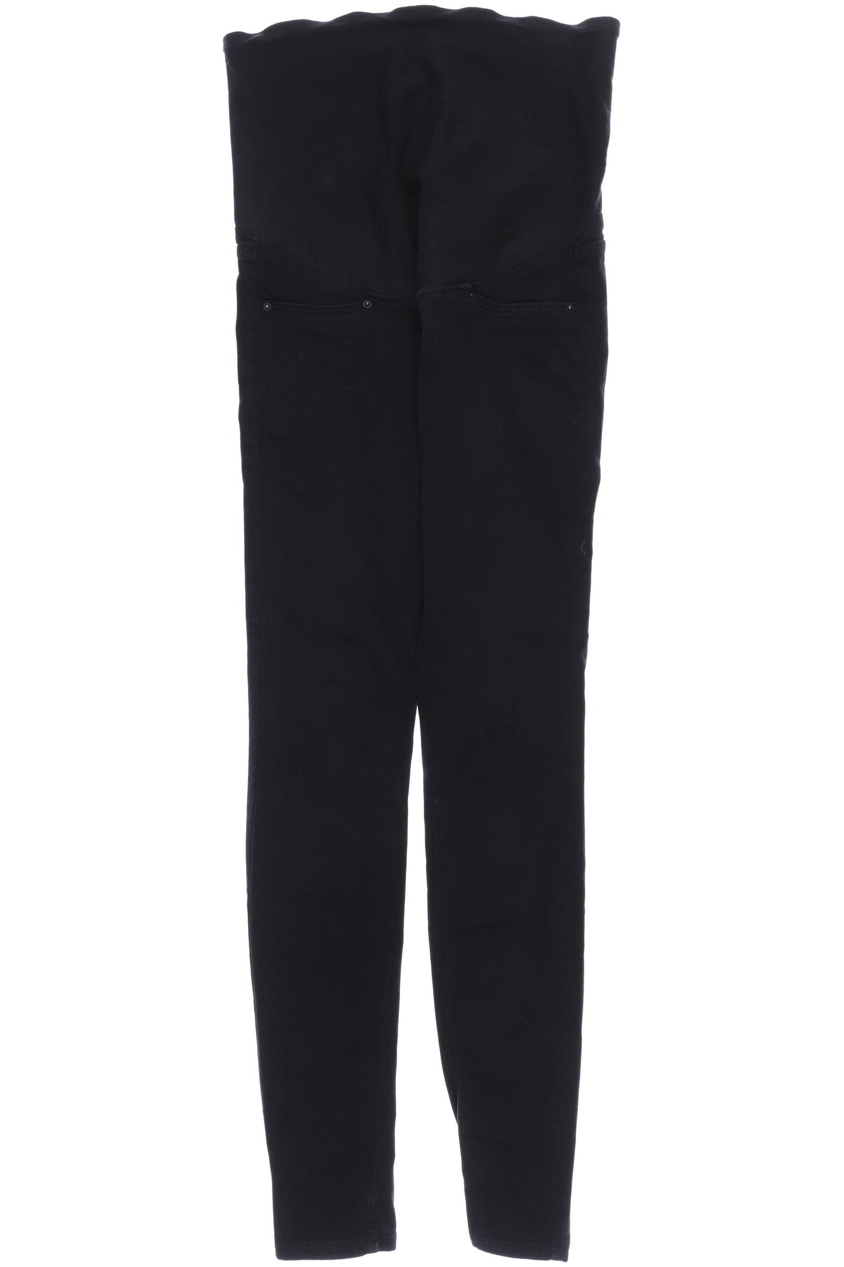 

H&M Mama Damen Jeans, schwarz, Gr. 34