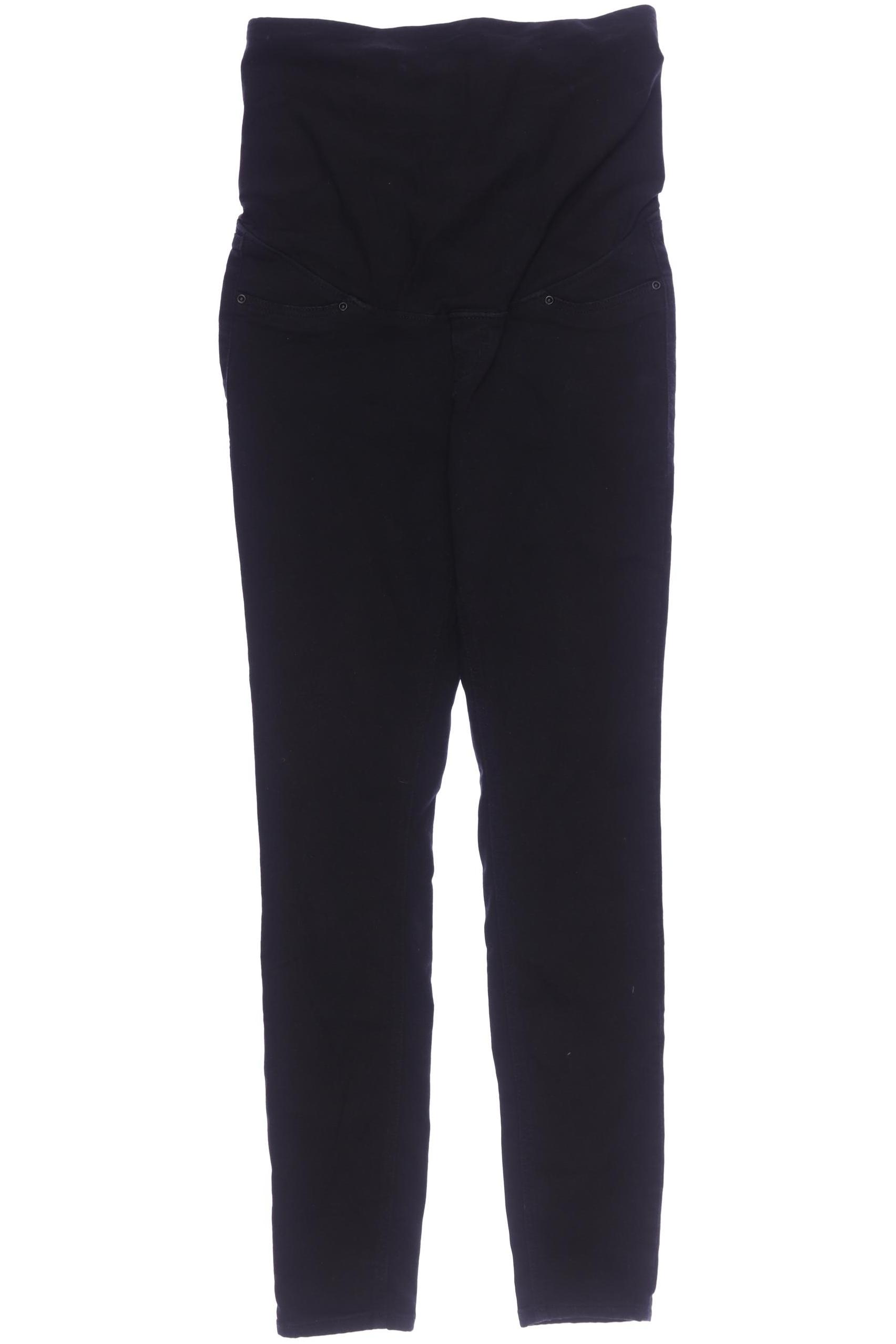 

H&M Mama Damen Stoffhose, schwarz, Gr. 0