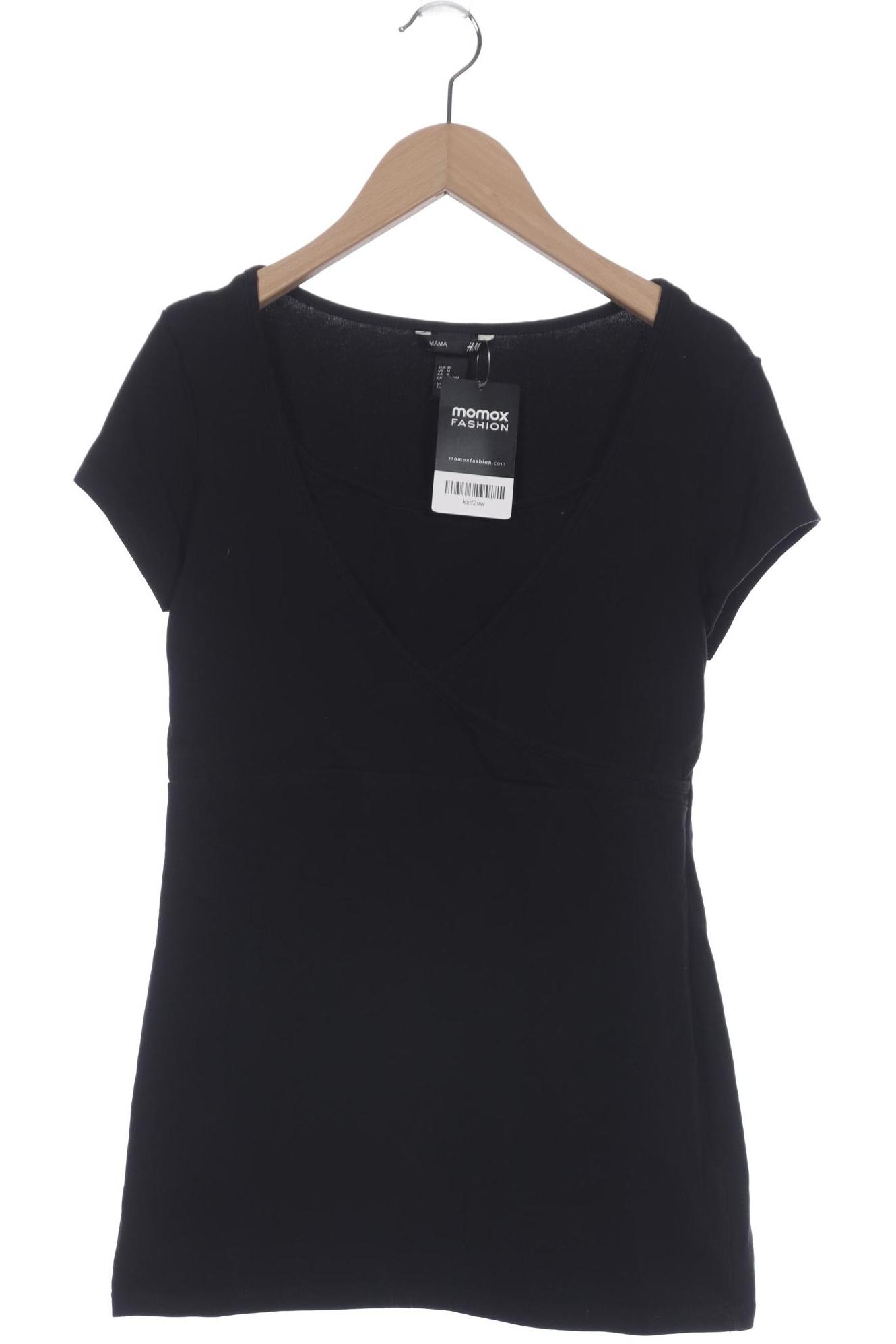 

H&M Mama Damen T-Shirt, schwarz, Gr. 38