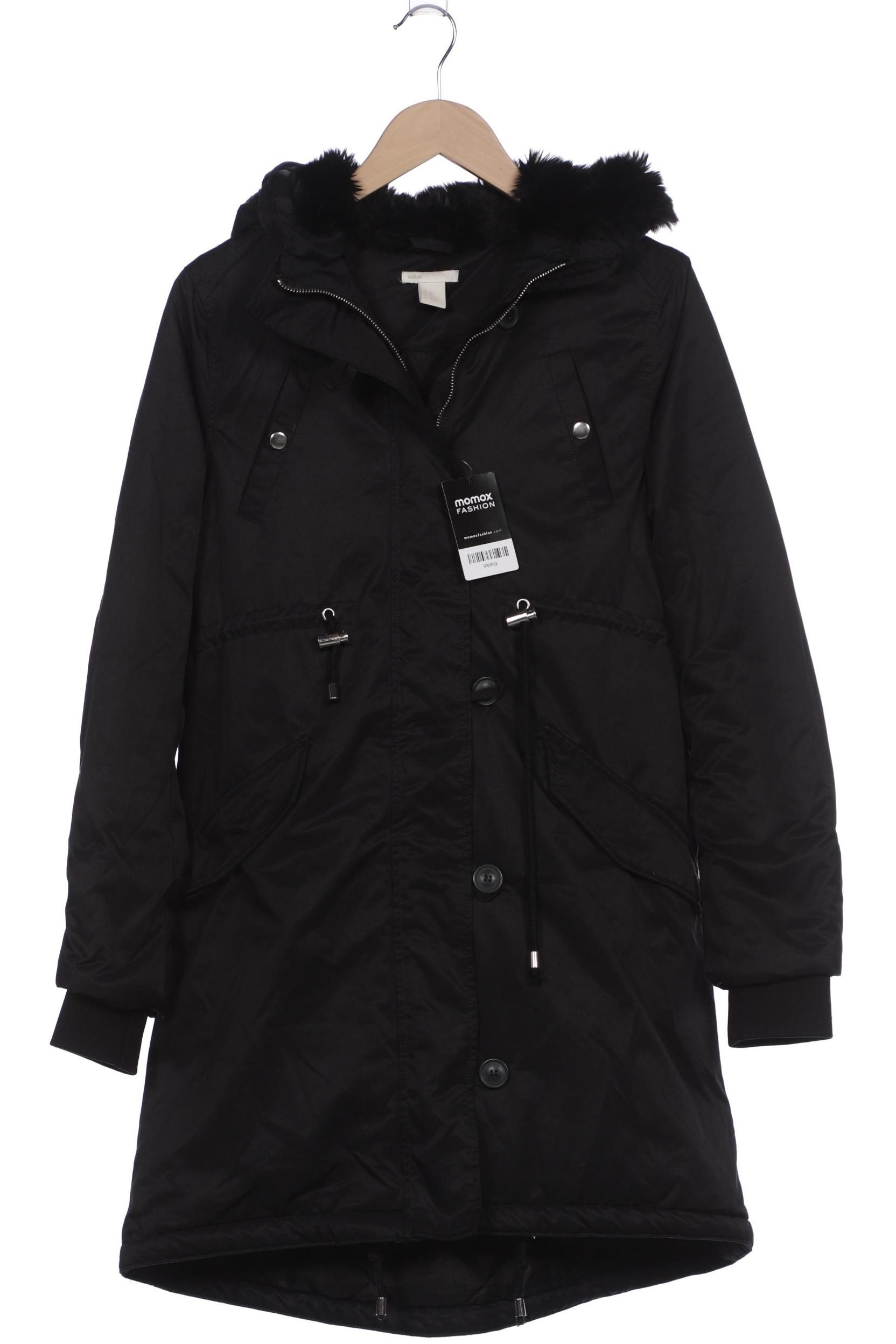 

H&M Mama Damen Jacke, schwarz, Gr. 34