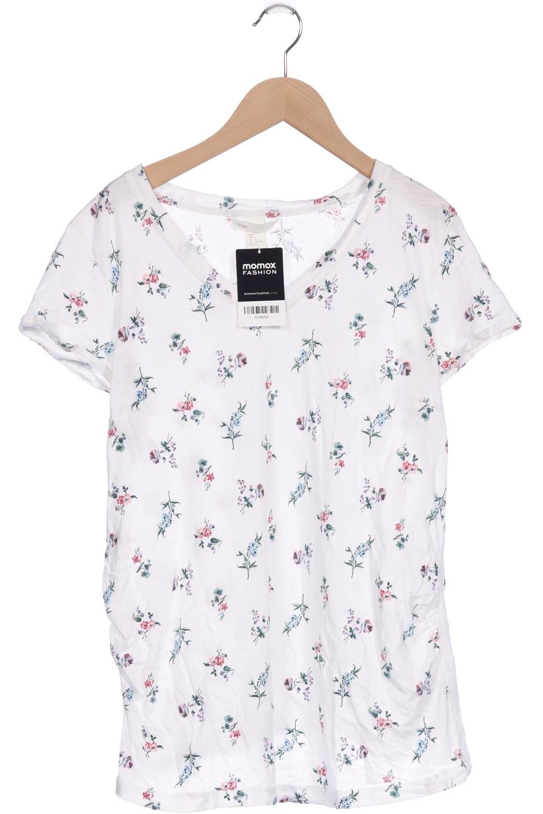 

H&M Mama Damen T-Shirt, weiß, Gr. 42