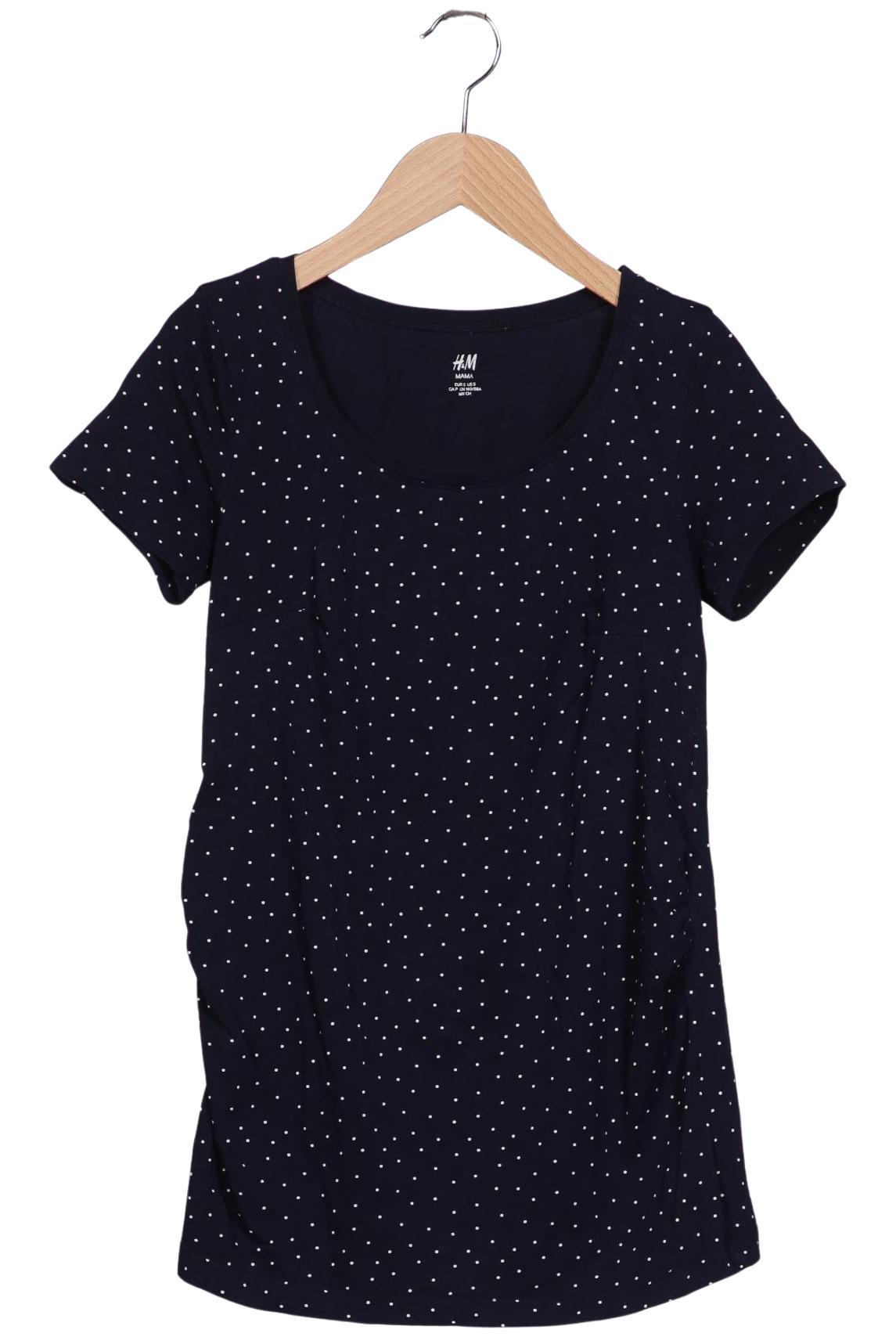 

H&M Mama Damen T-Shirt, marineblau, Gr. 36