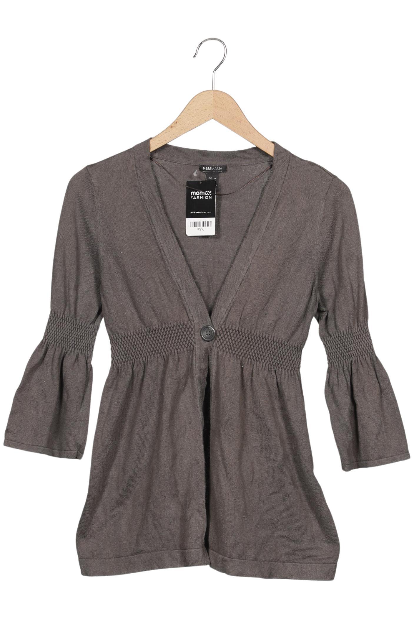 

H&M Mama Damen Strickjacke, grau, Gr. 38