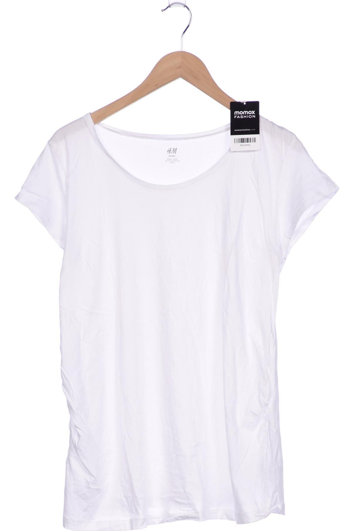 

H&M Mama Damen T-Shirt, weiß, Gr. 44