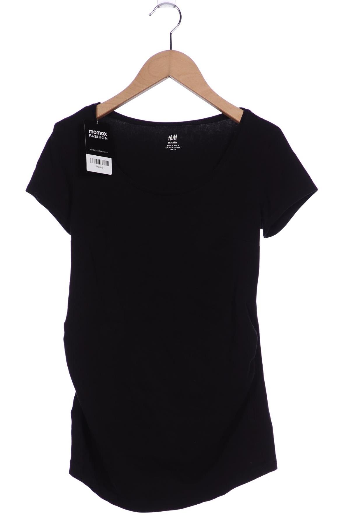 

H&M Mama Damen T-Shirt, schwarz, Gr. 36