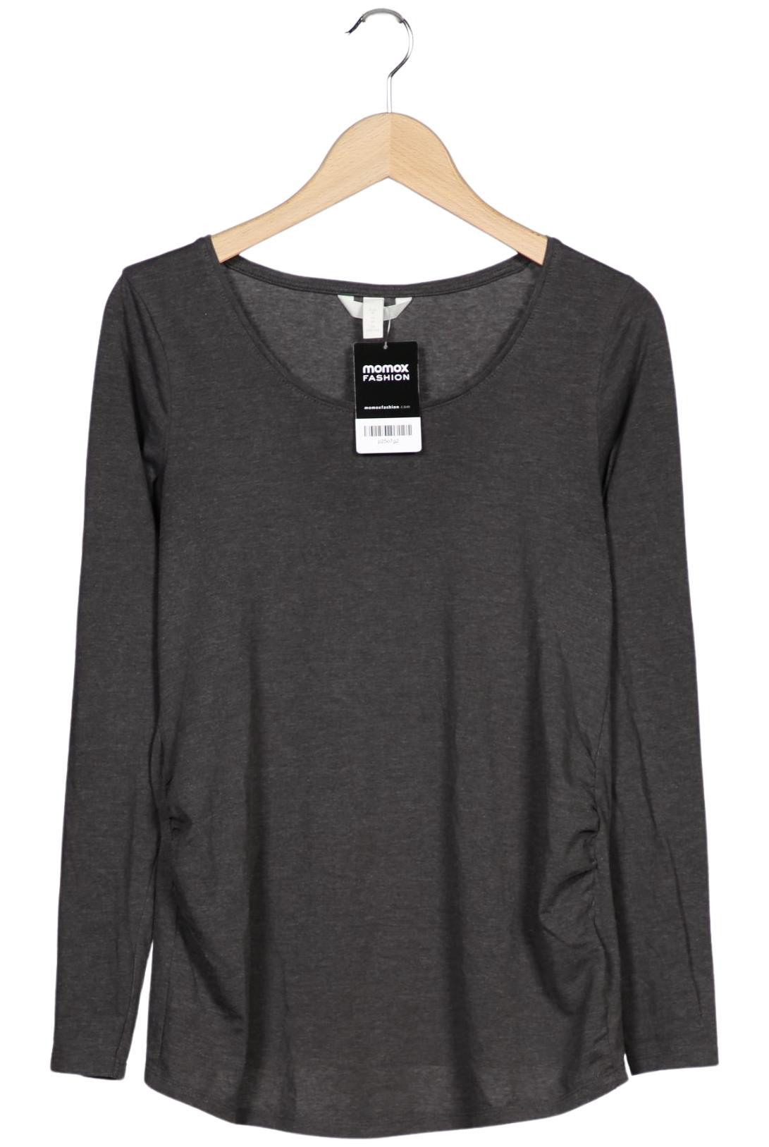 

H&M Mama Damen Langarmshirt, grau, Gr. 38