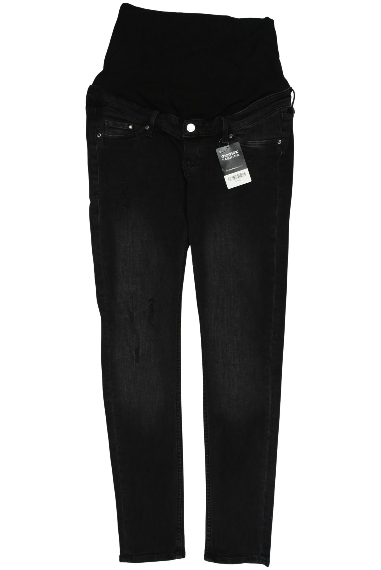 

H&M Mama Damen Jeans, schwarz, Gr. 40