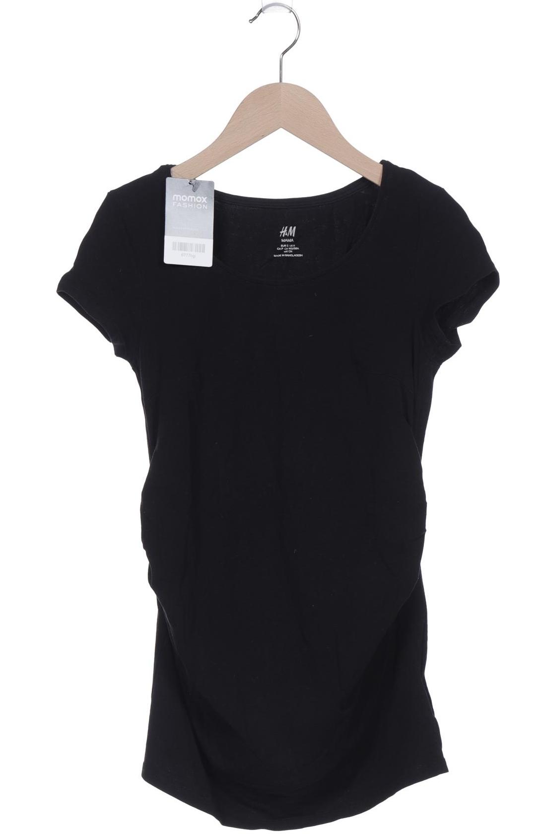 

H&M Mama Damen T-Shirt, schwarz, Gr. 36