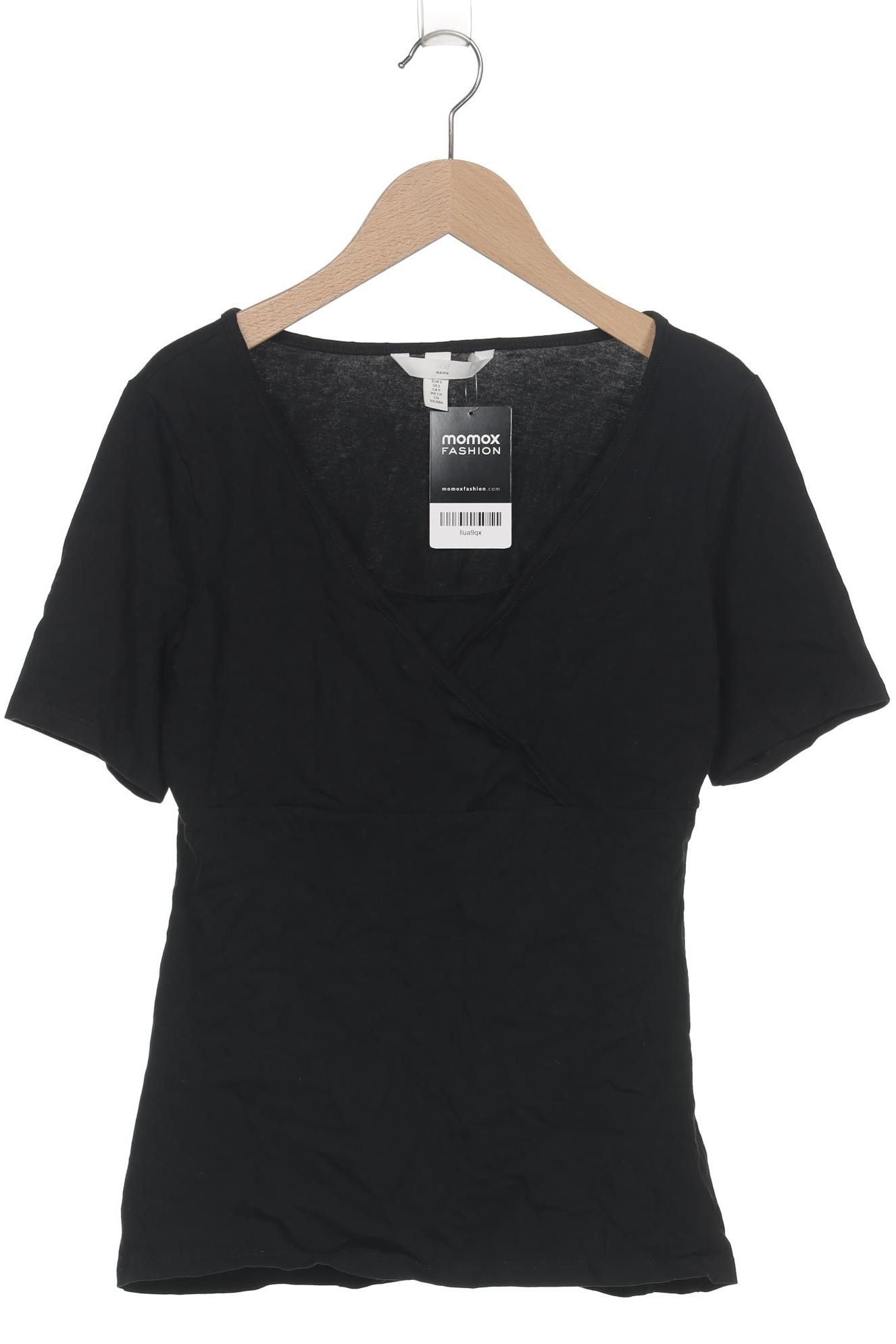 

H&M Mama Damen T-Shirt, schwarz, Gr. 36