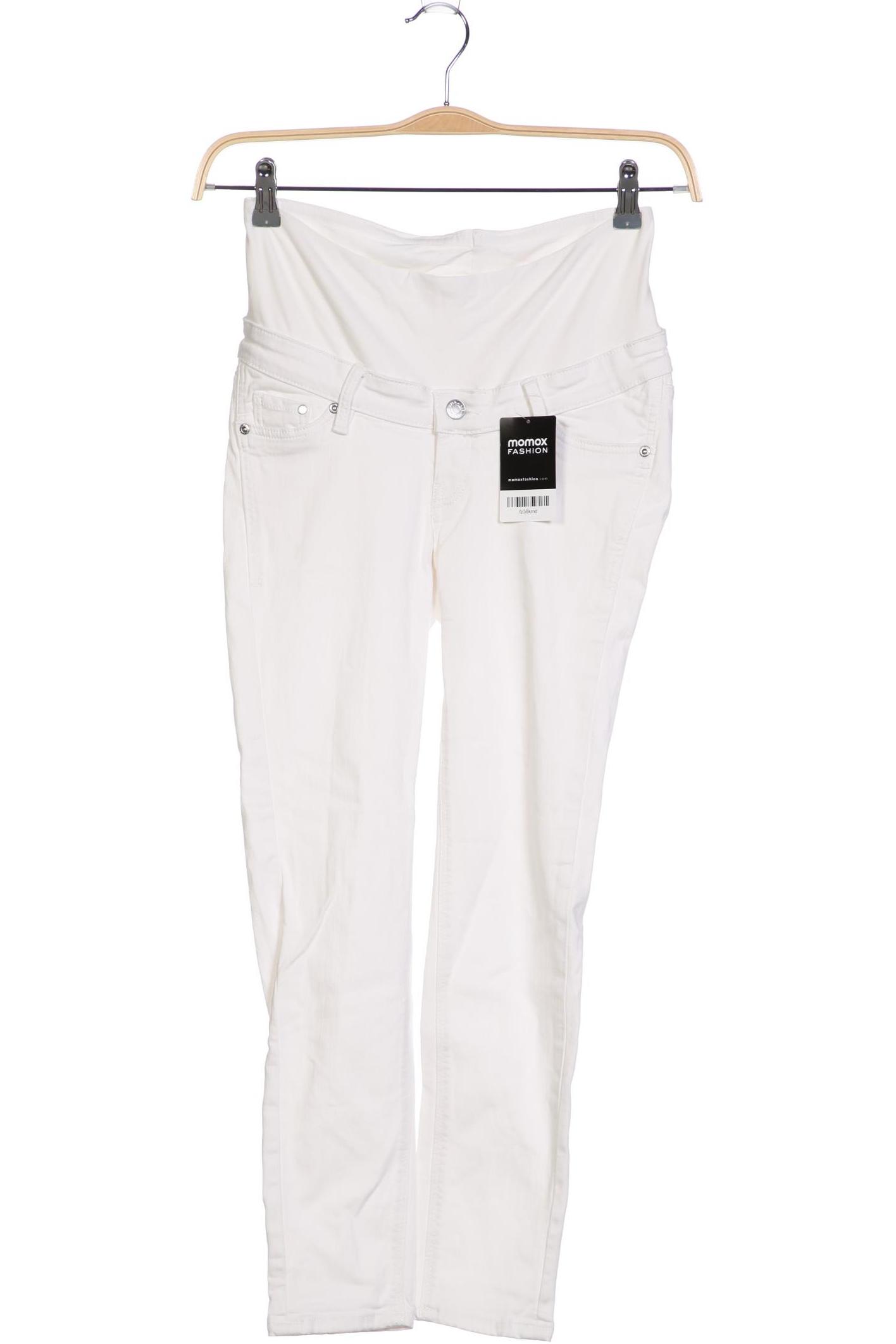 

H&M Mama Damen Jeans, weiß, Gr. 0