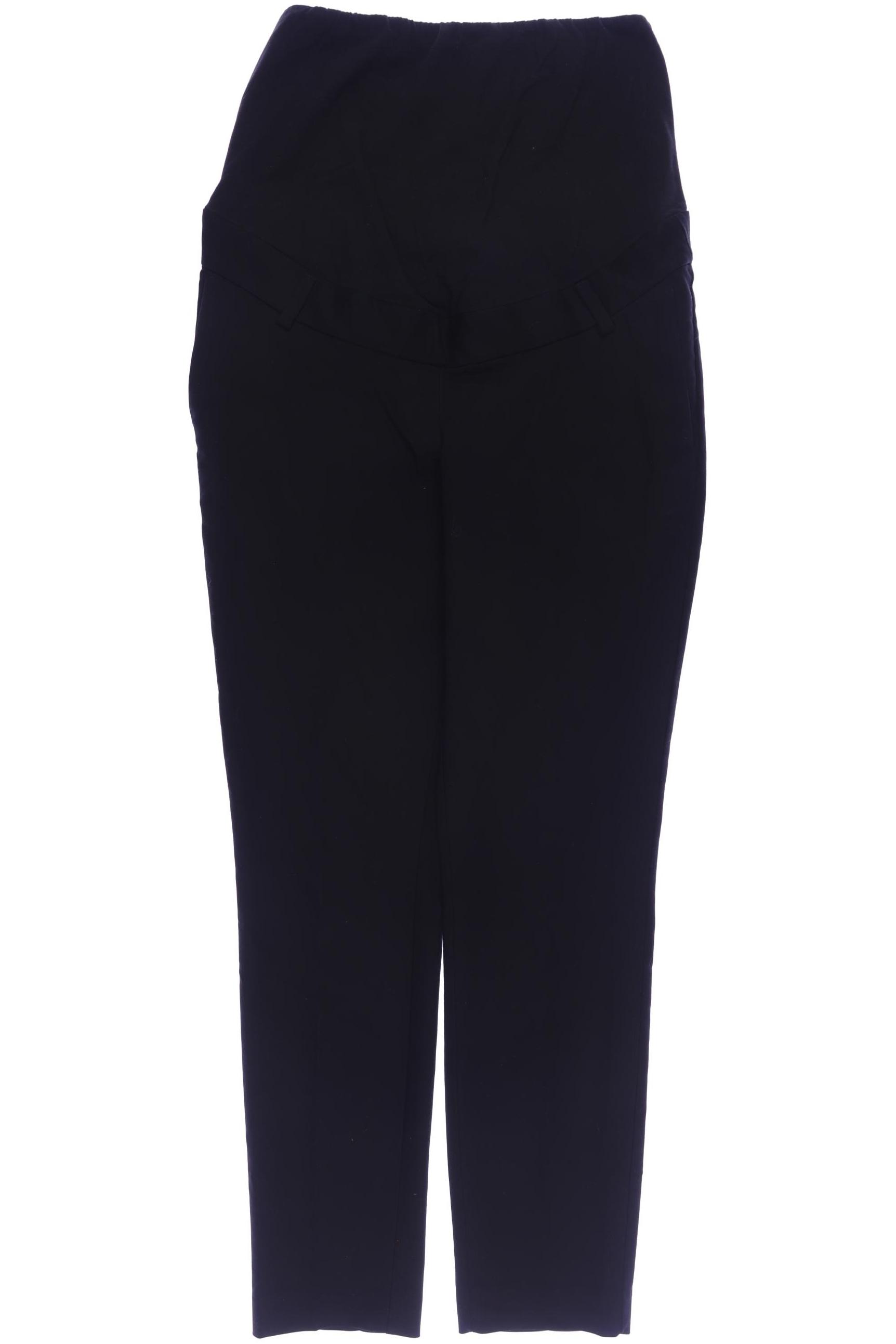

H&M Mama Damen Stoffhose, schwarz, Gr. 0