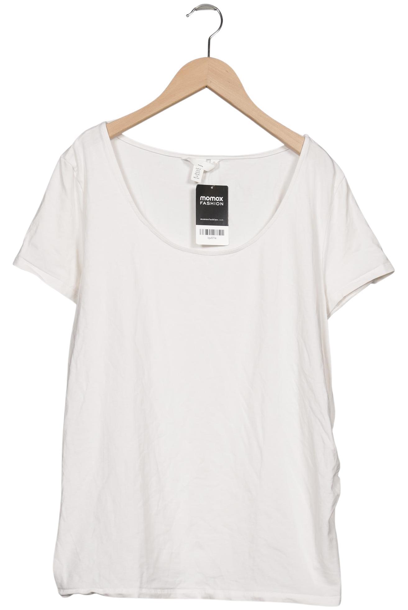 

H&M Mama Damen T-Shirt, weiß, Gr. 44