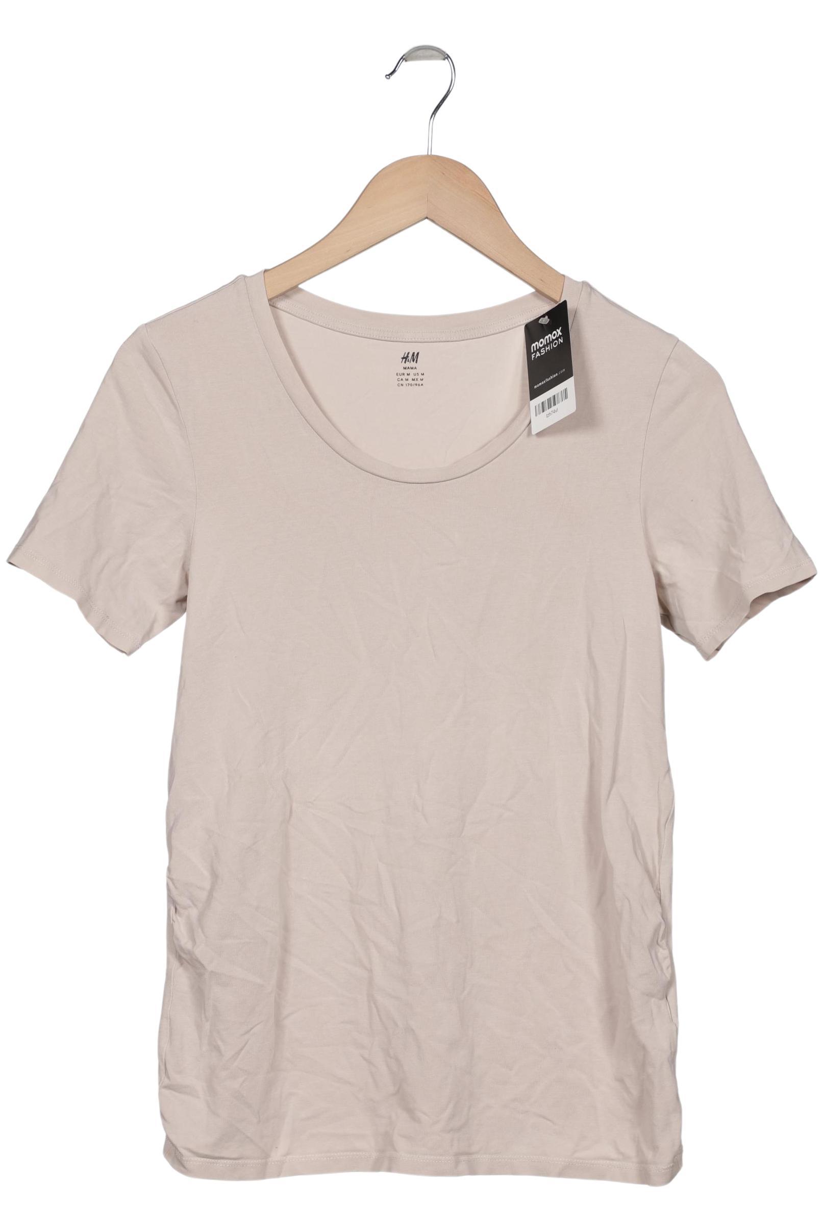

H&M Mama Damen T-Shirt, beige, Gr. 38