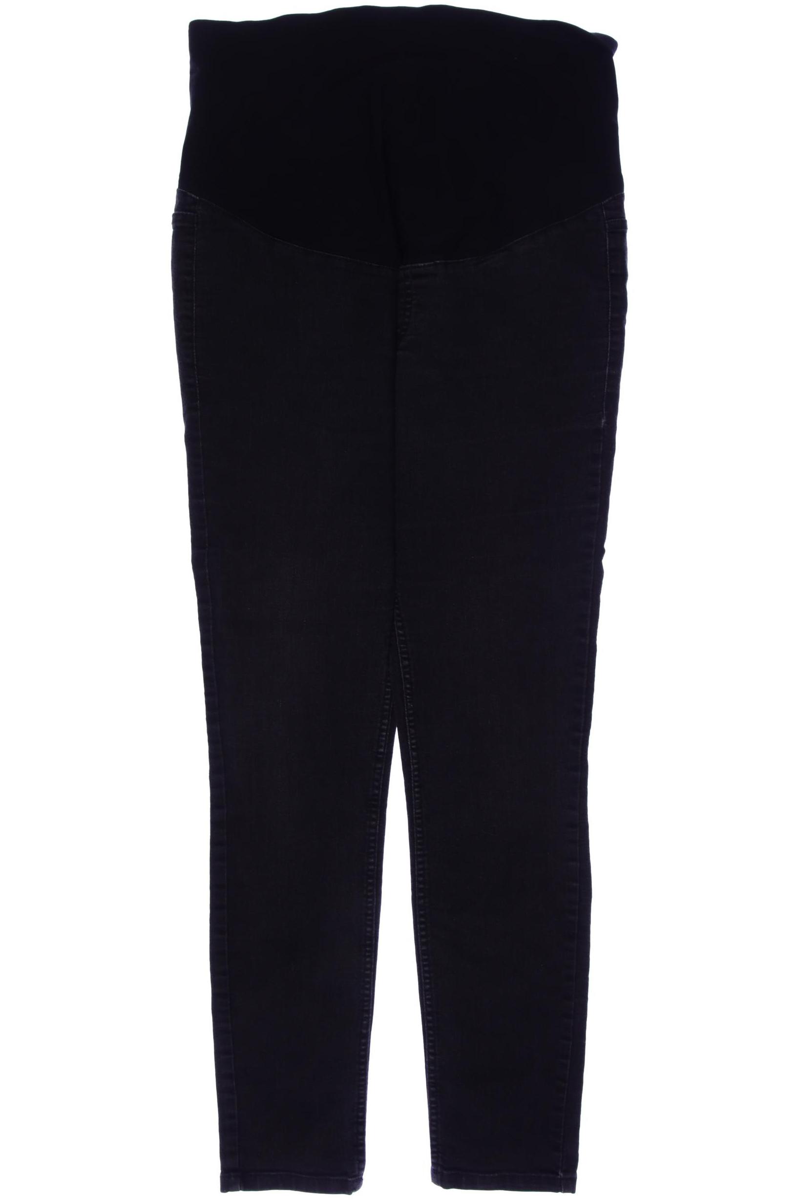 

H&M Mama Damen Jeans, schwarz, Gr. 44