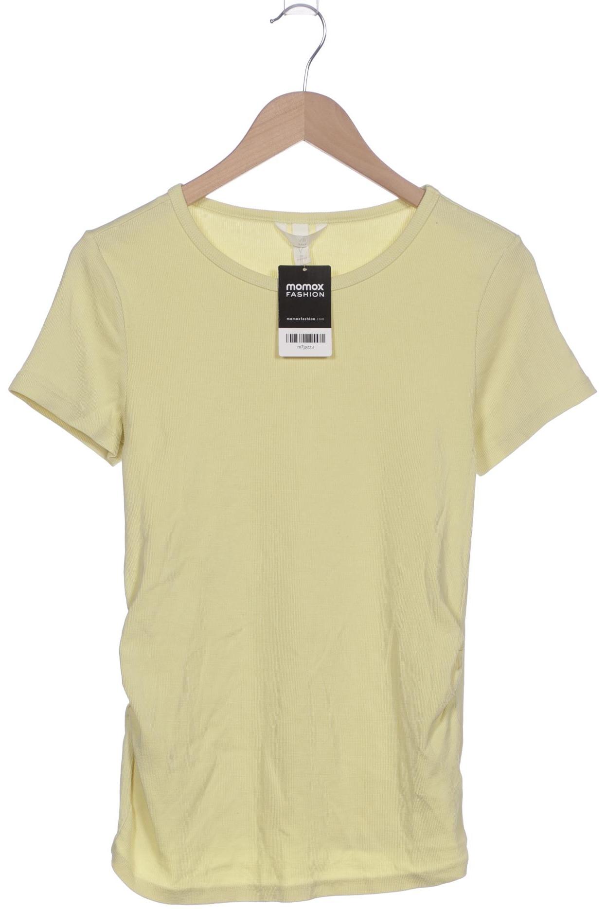 

H&M Mama Damen T-Shirt, gelb, Gr. 38