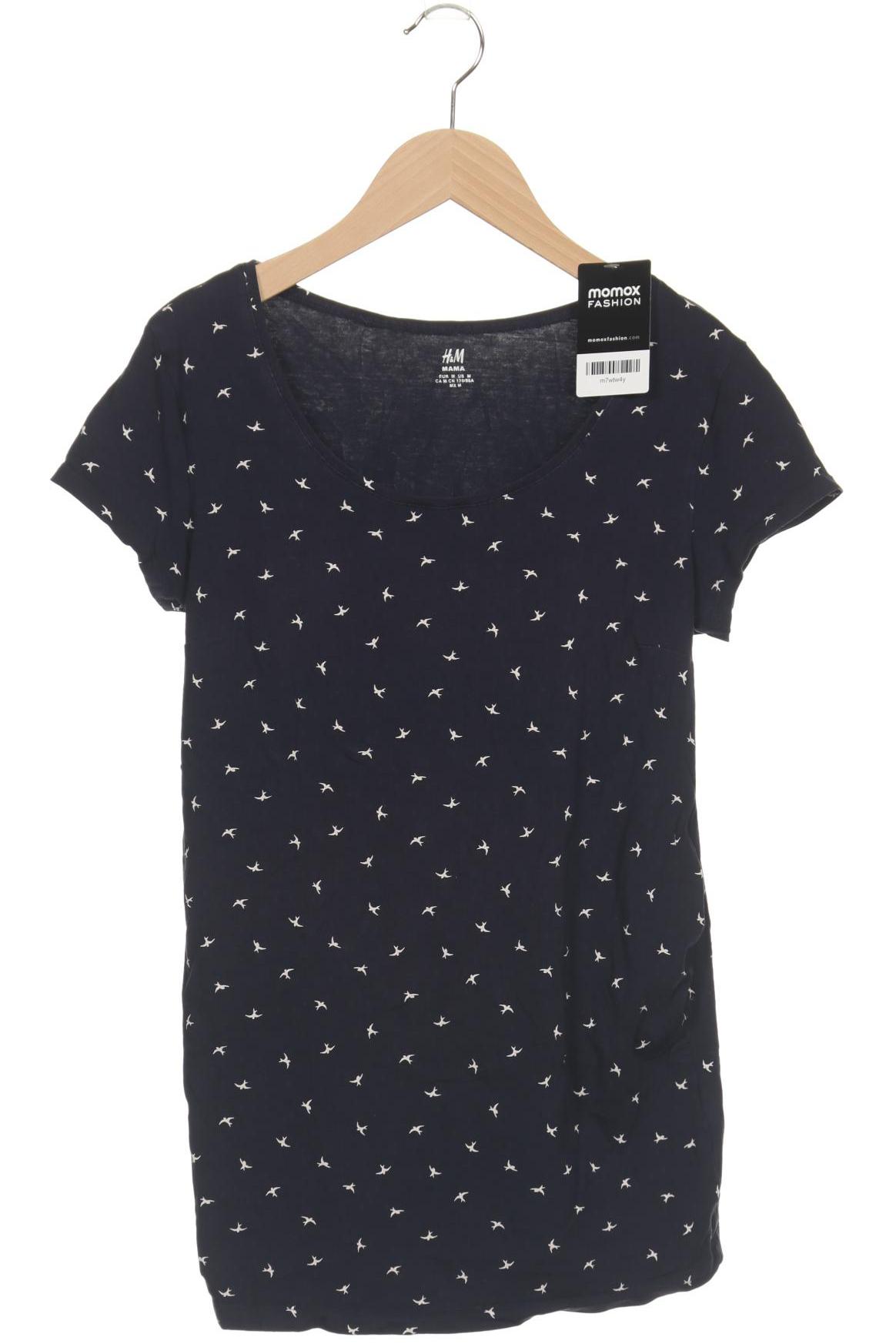 

H&M Mama Damen T-Shirt, marineblau, Gr. 38