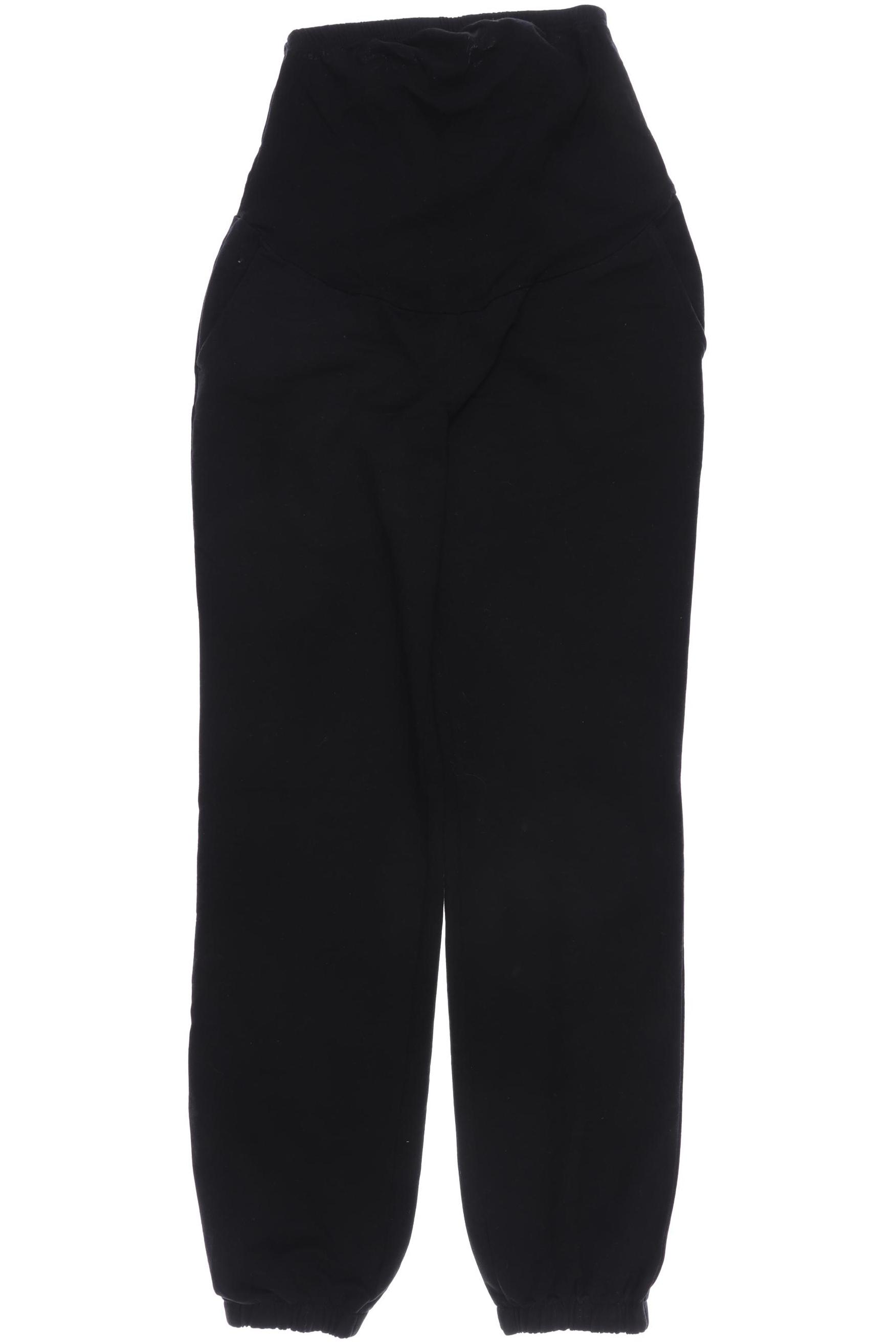 

H&M Mama Damen Stoffhose, schwarz, Gr. 0