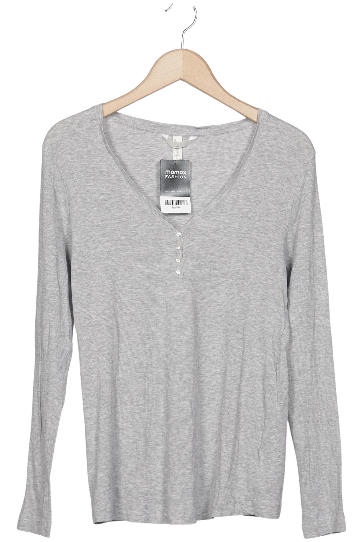 

H&M Mama Damen Langarmshirt, grau, Gr. 42