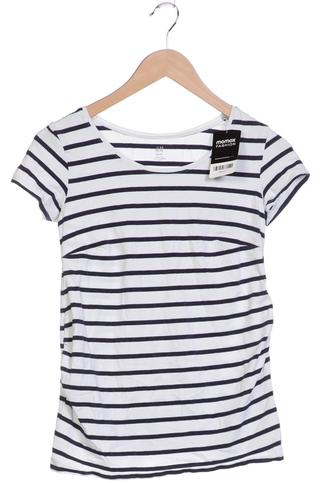 

H&M Mama Damen T-Shirt, weiß, Gr. 36