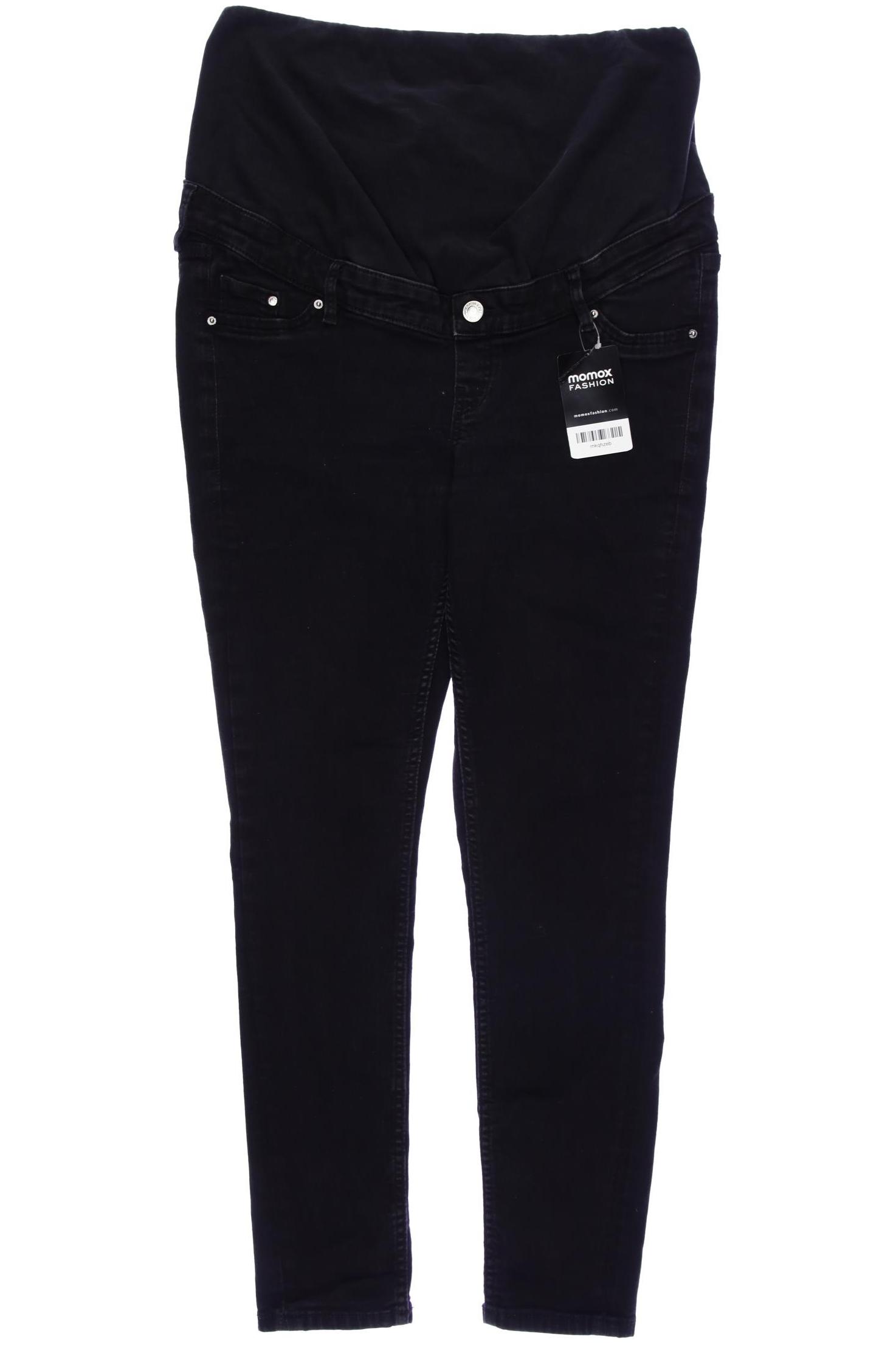 

H&M Mama Damen Jeans, schwarz, Gr. 0