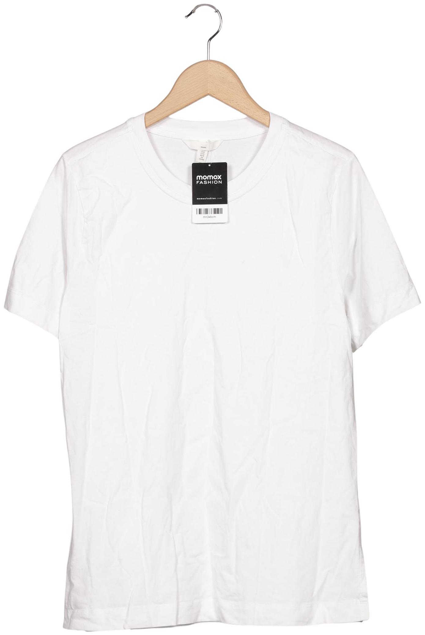 

H&M Mama Damen T-Shirt, weiß, Gr. 38