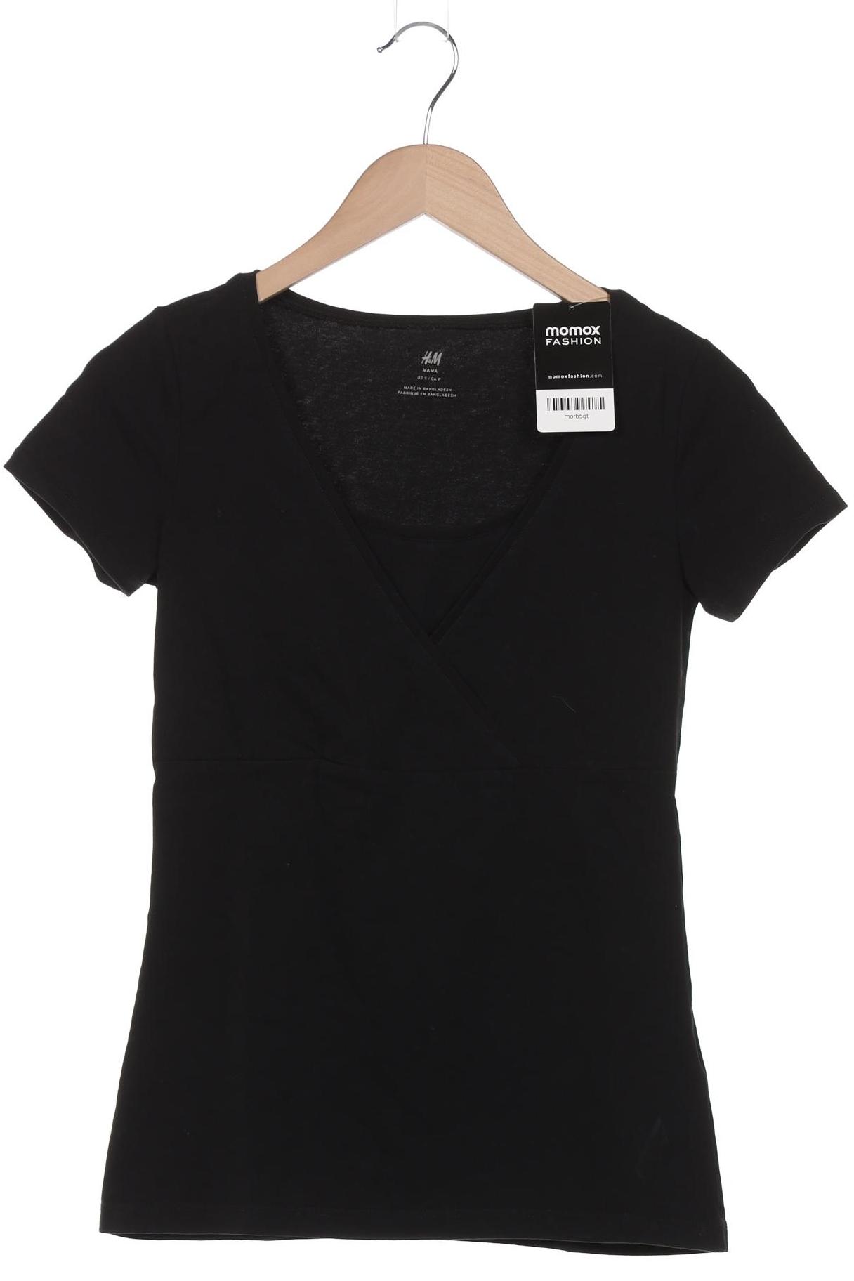 

H&M Mama Damen T-Shirt, schwarz, Gr. 36