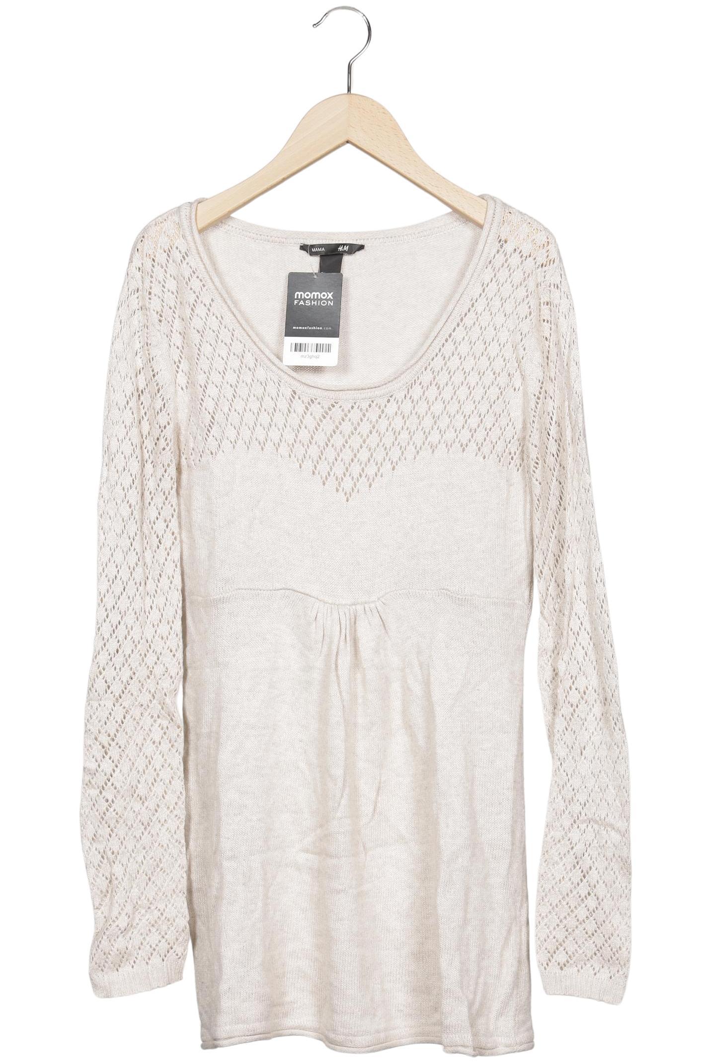 

H&M Mama Damen Pullover, beige, Gr. 36
